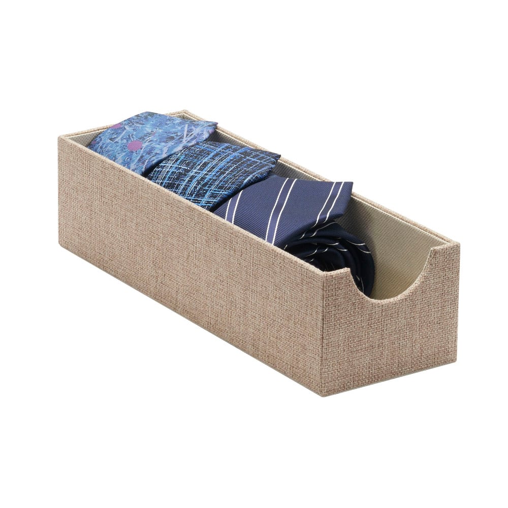 Narrow Accessory Organizer Tray (Brown)
