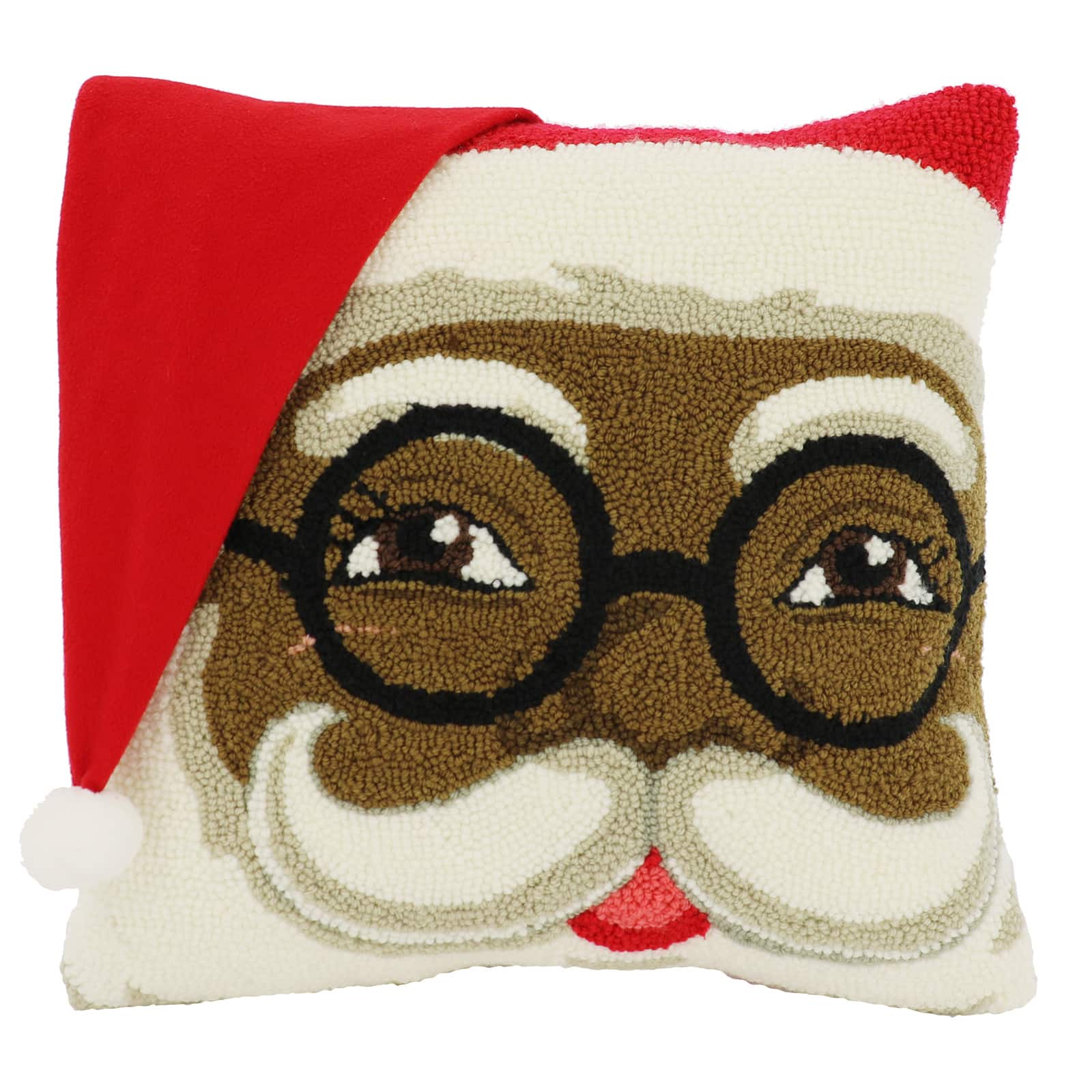 16&#x22; Santa Face Throw Pillow by Ashland&#xAE;