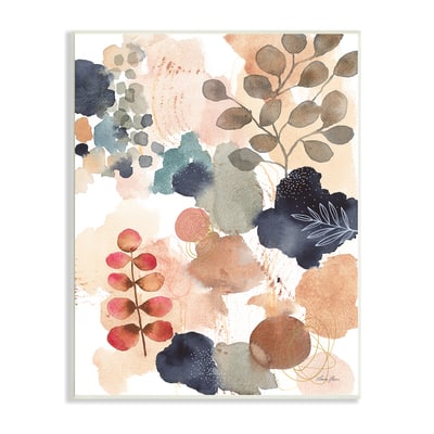 Stupell Industries Abstract Botanical Shape Collage Modern Boho ...