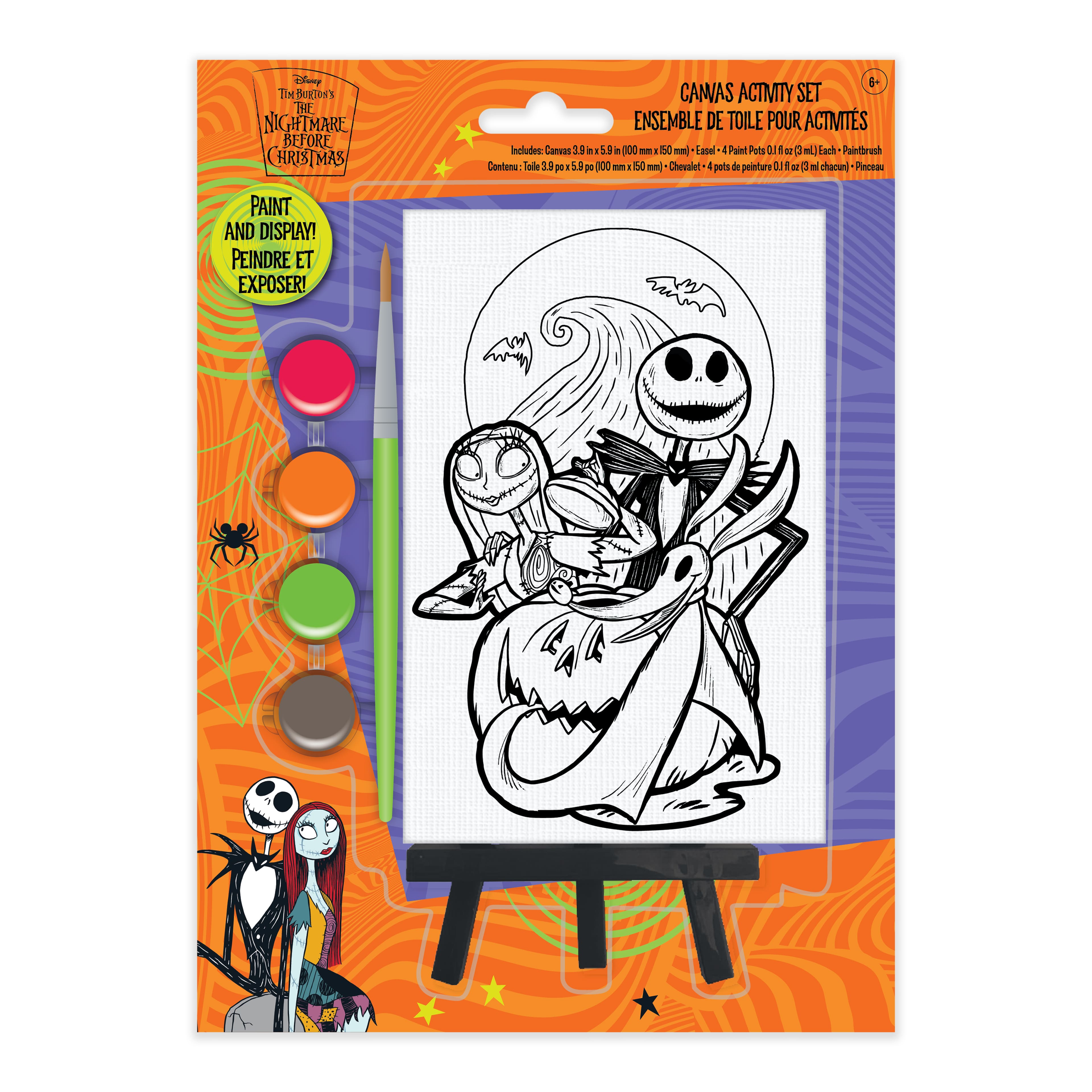 Disney&#xAE; The Nightmare Before Christmas Canvas Activity Set