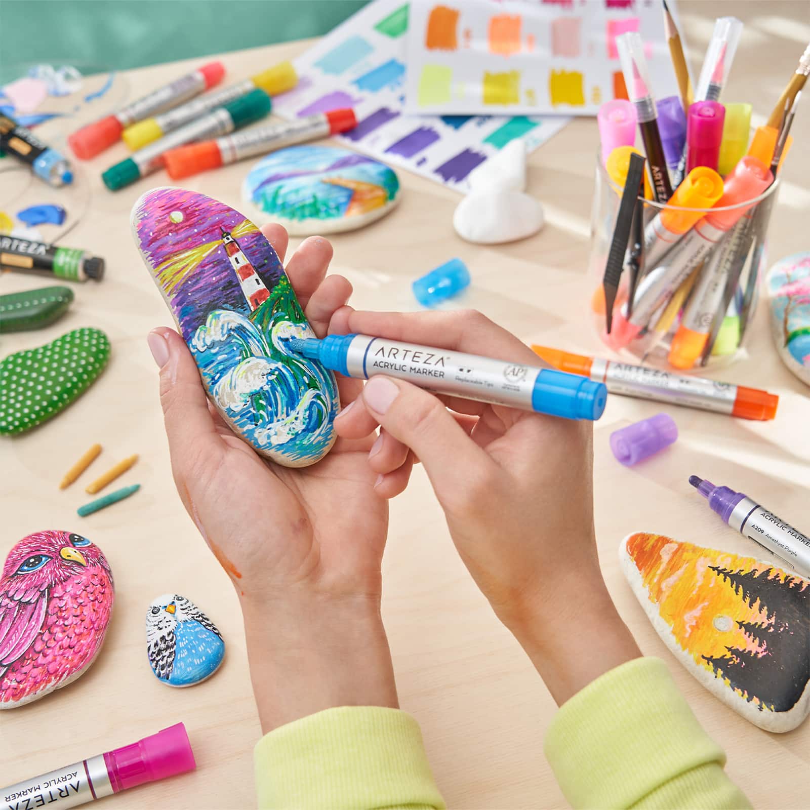 Arteza® 20 Color Acrylic Paint Marker Set