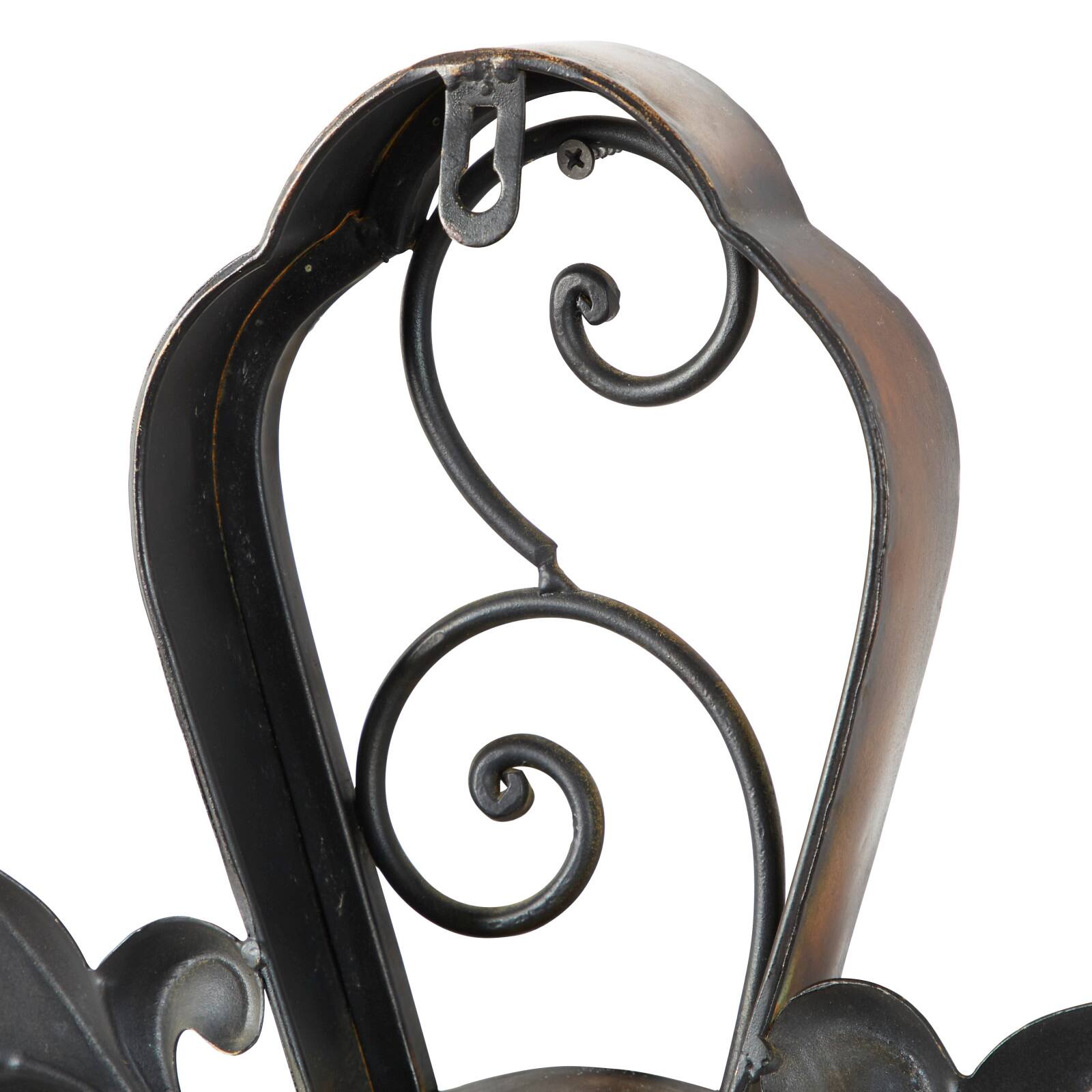 Brown Metal Traditional Wall Decor, 31&#x22; x 23&#x22;