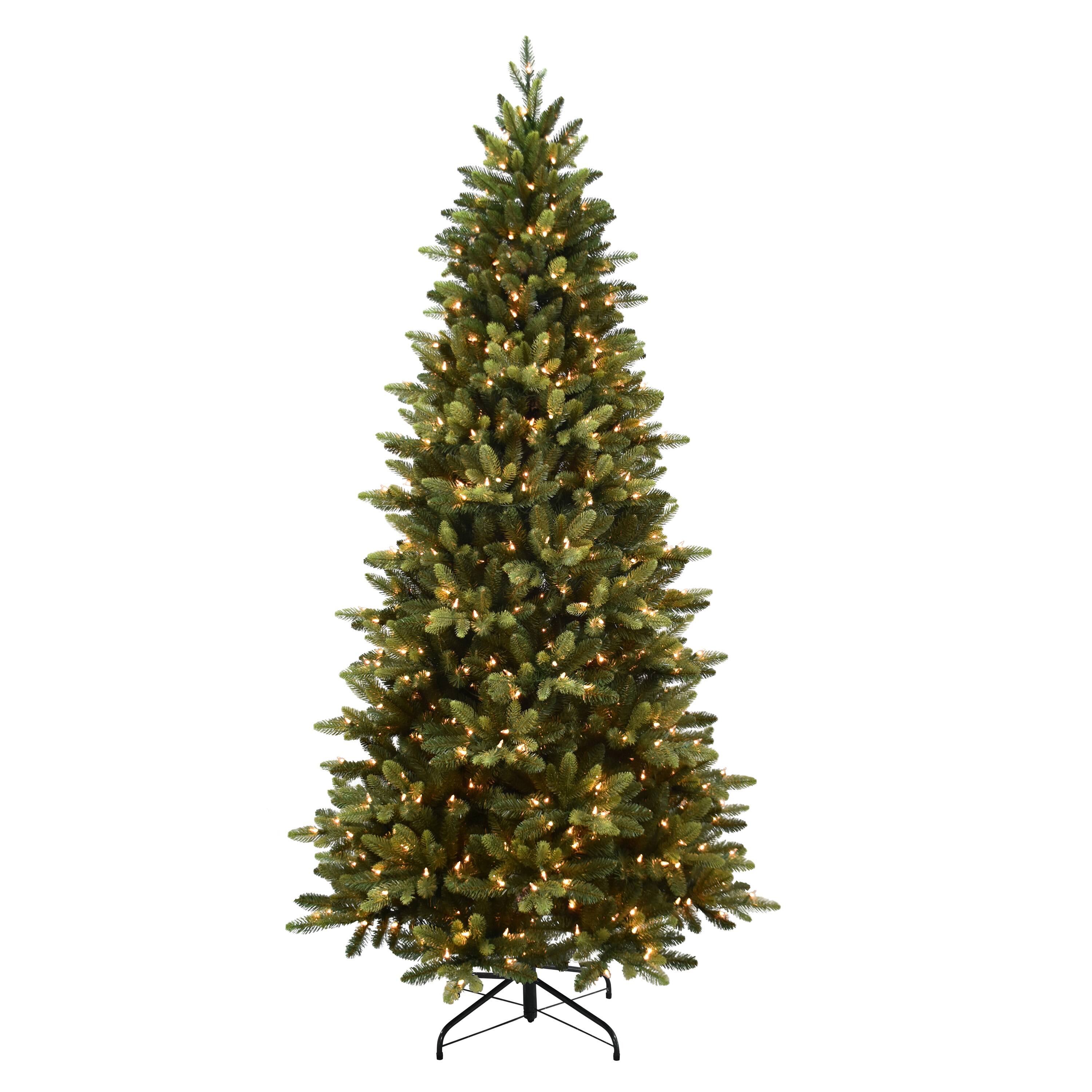 7.5ft. Pre-Lit Slim Westford Spruce Artificial Christmas Tree, Clear Lights