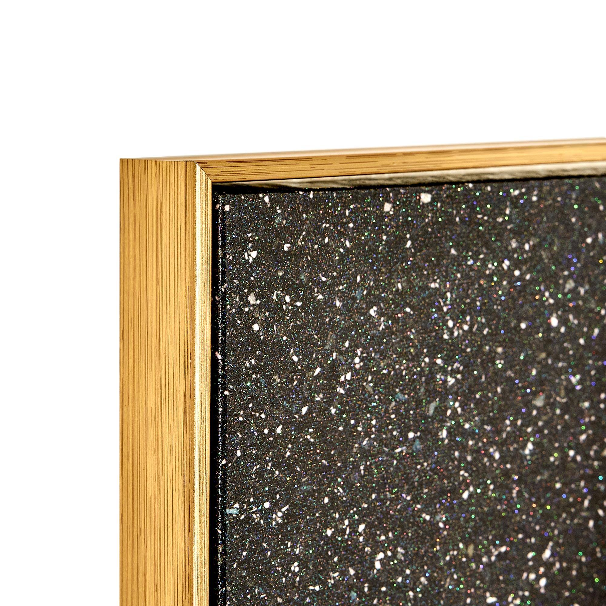 American Art Decor Diva Framed Canvas 16&#x22; x 16&#x22; Wall Decor