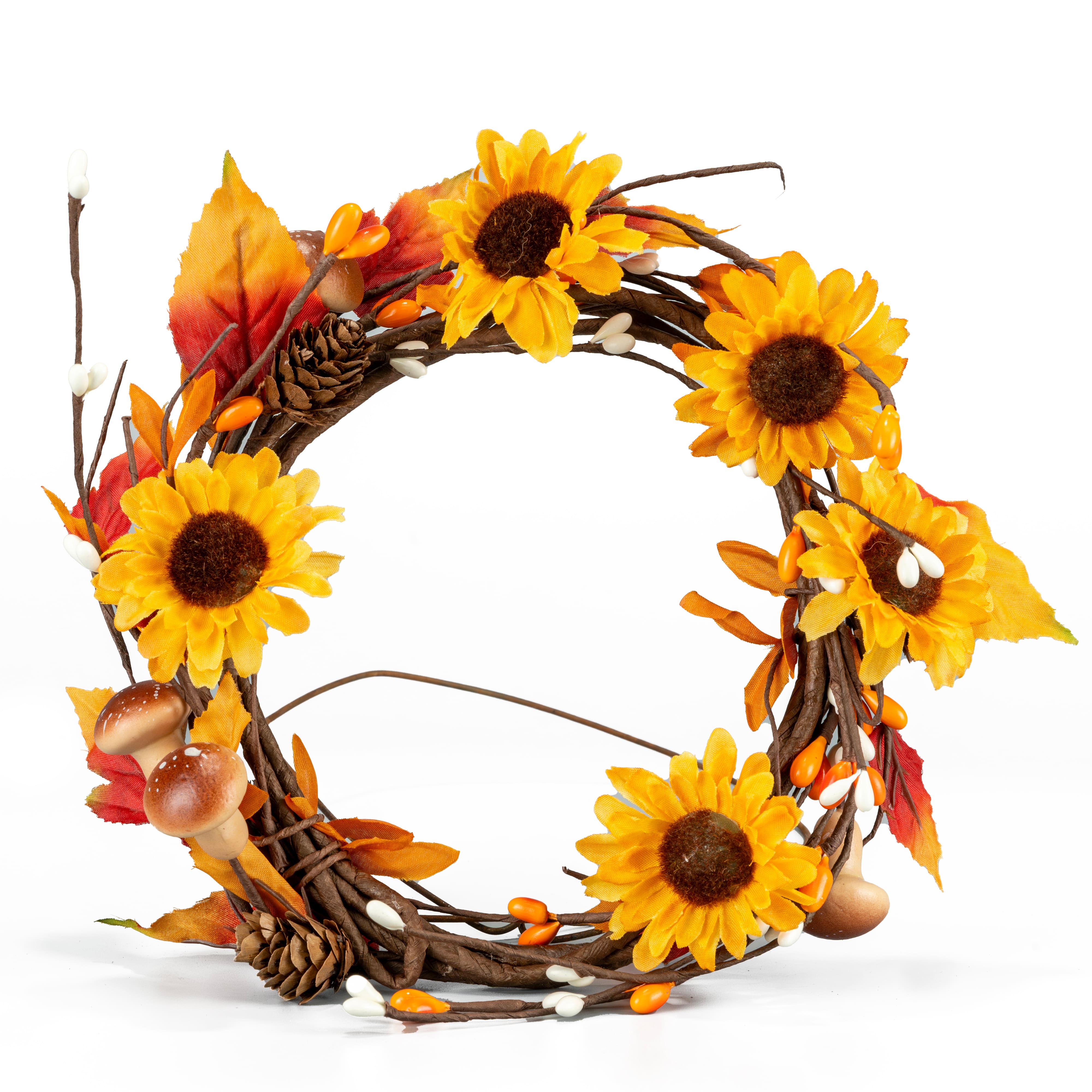 5ft. Sunflower Coiled Garland by Ashland&#xAE;