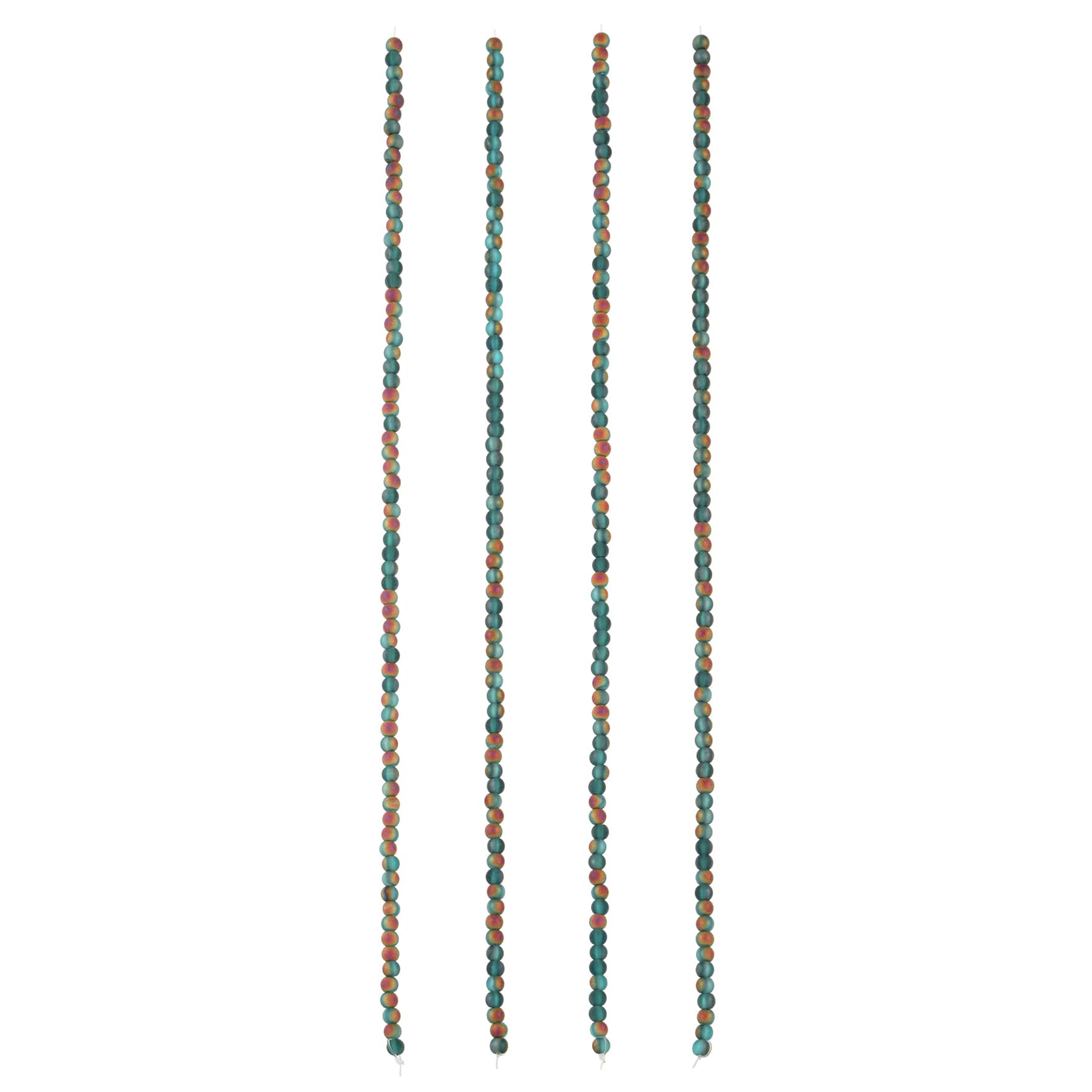 12 Pack: Glass Round Beads, 2.2mm by Bead Landing™