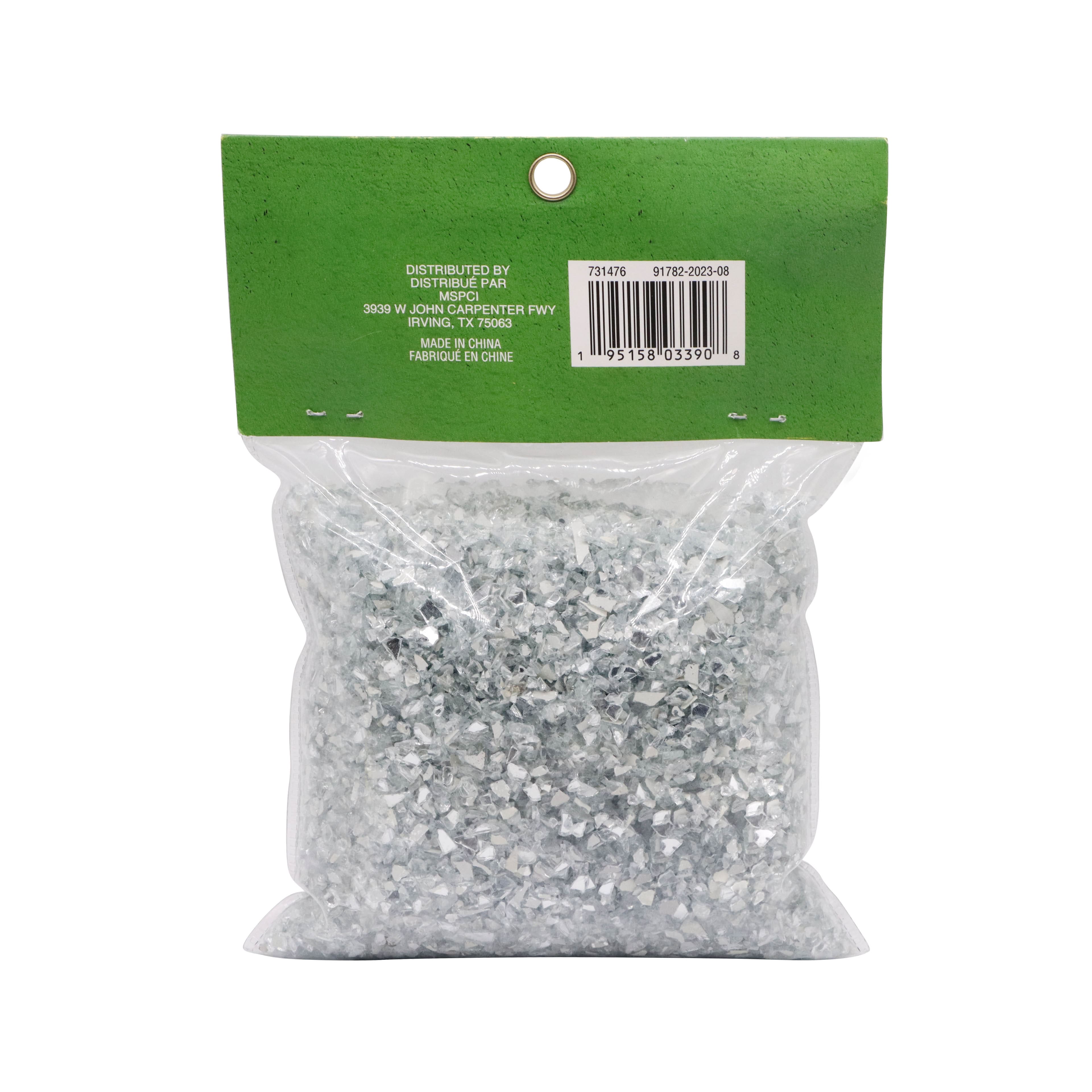 Silver Crushed Glass Decorative Filler by Ashland&#xAE;
