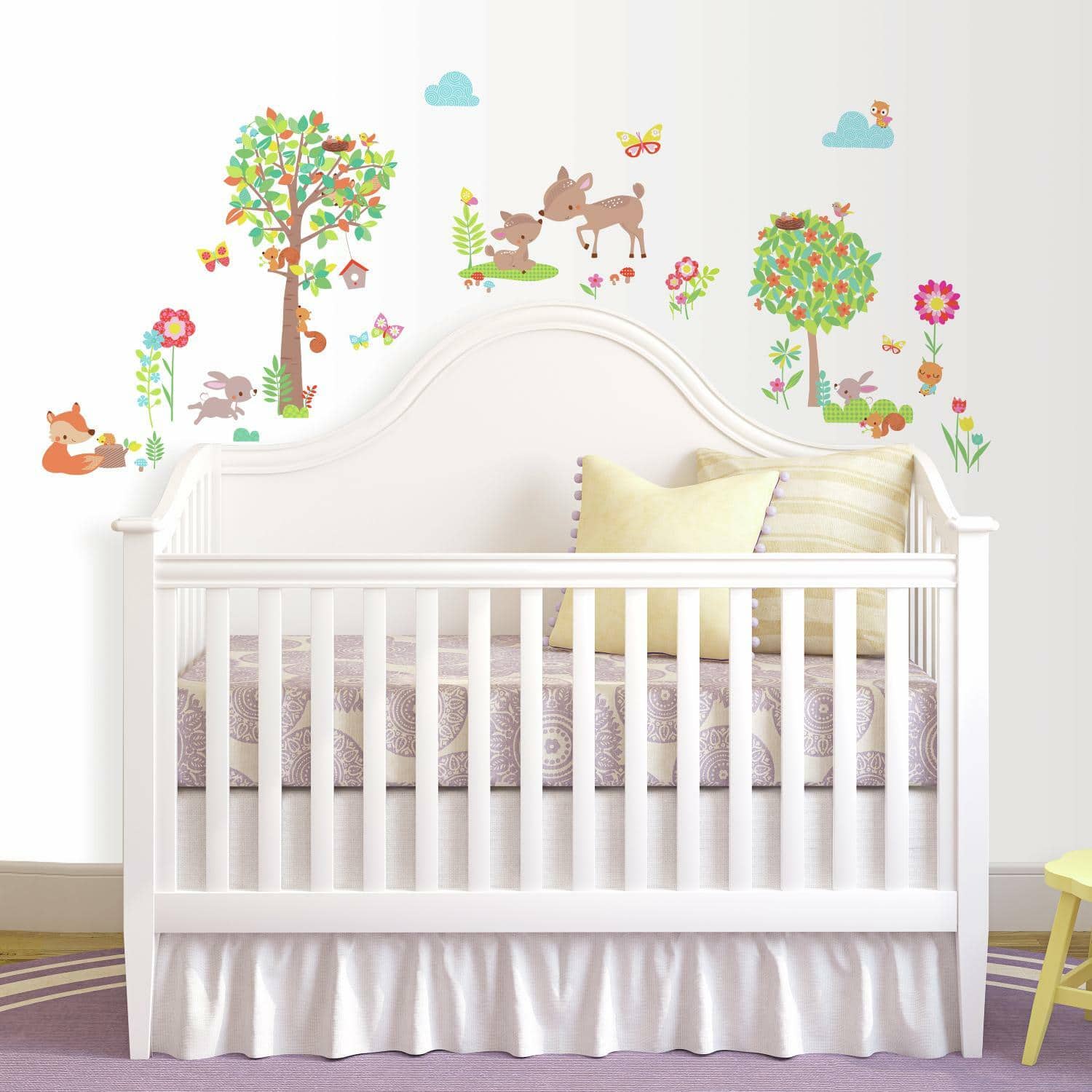 RoomMates Woodland Creatures Peel And Stick Wall Decals