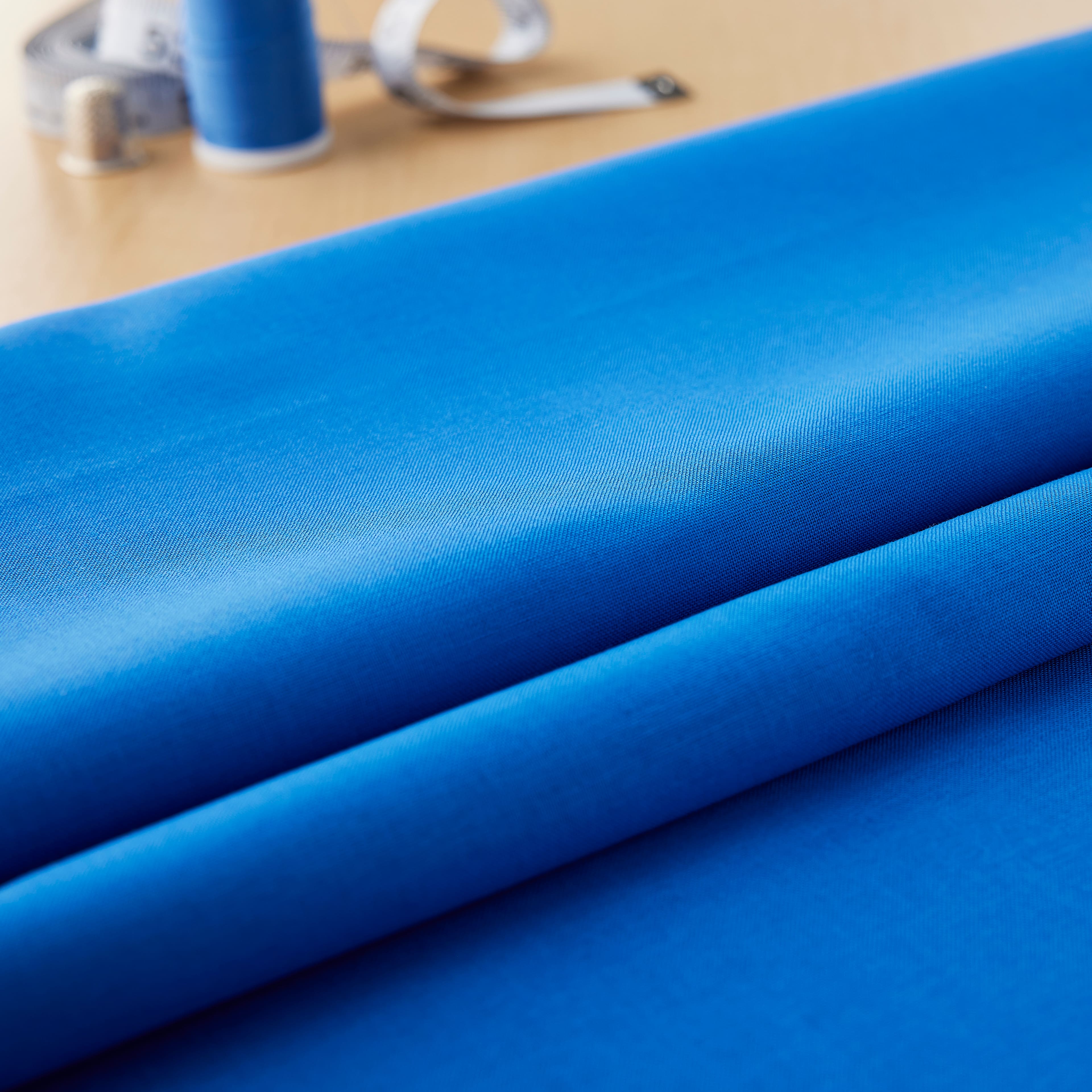 Springs Creative Royal Blue Solid Cotton Fabric