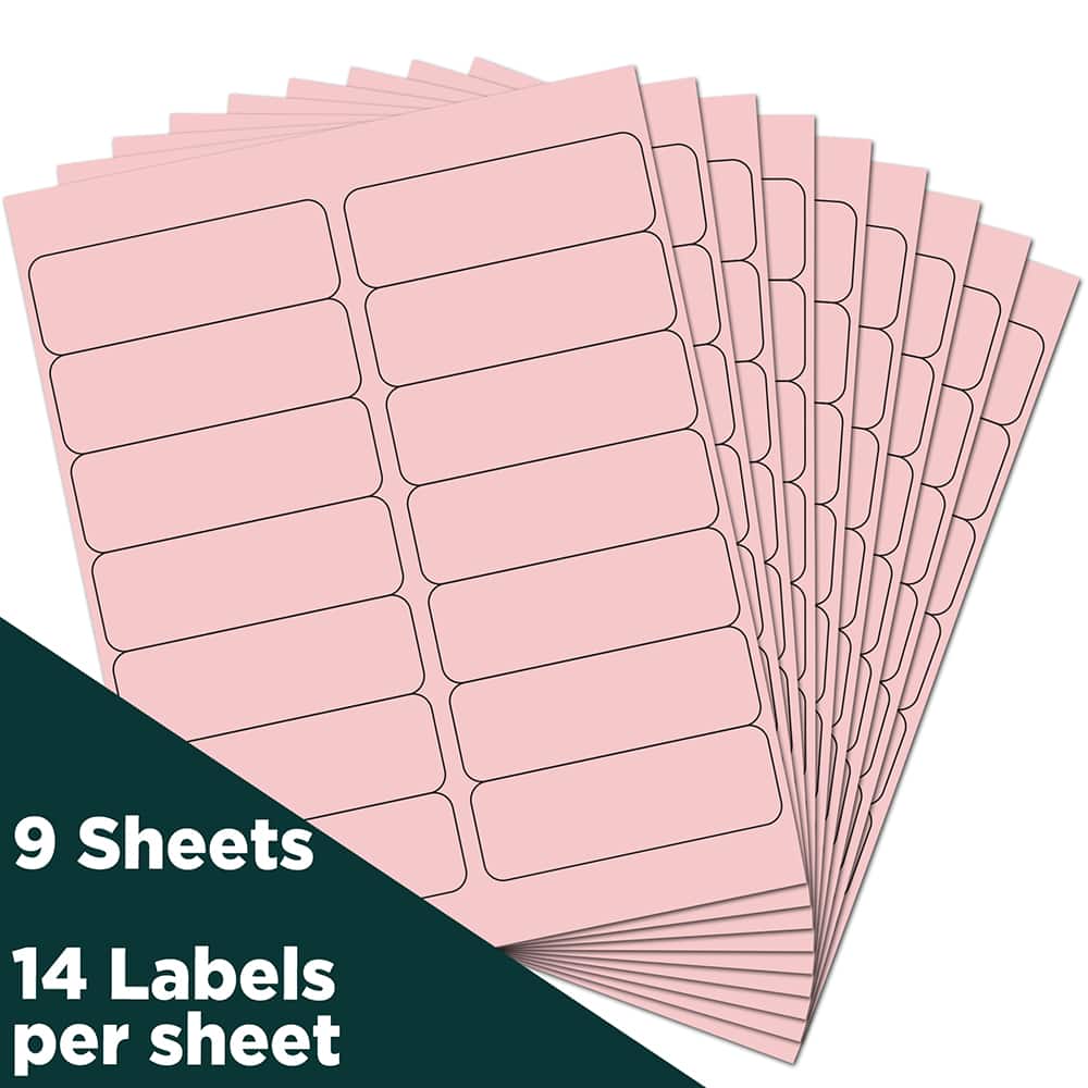 JAM Paper 1.3" x 4" Address Labels