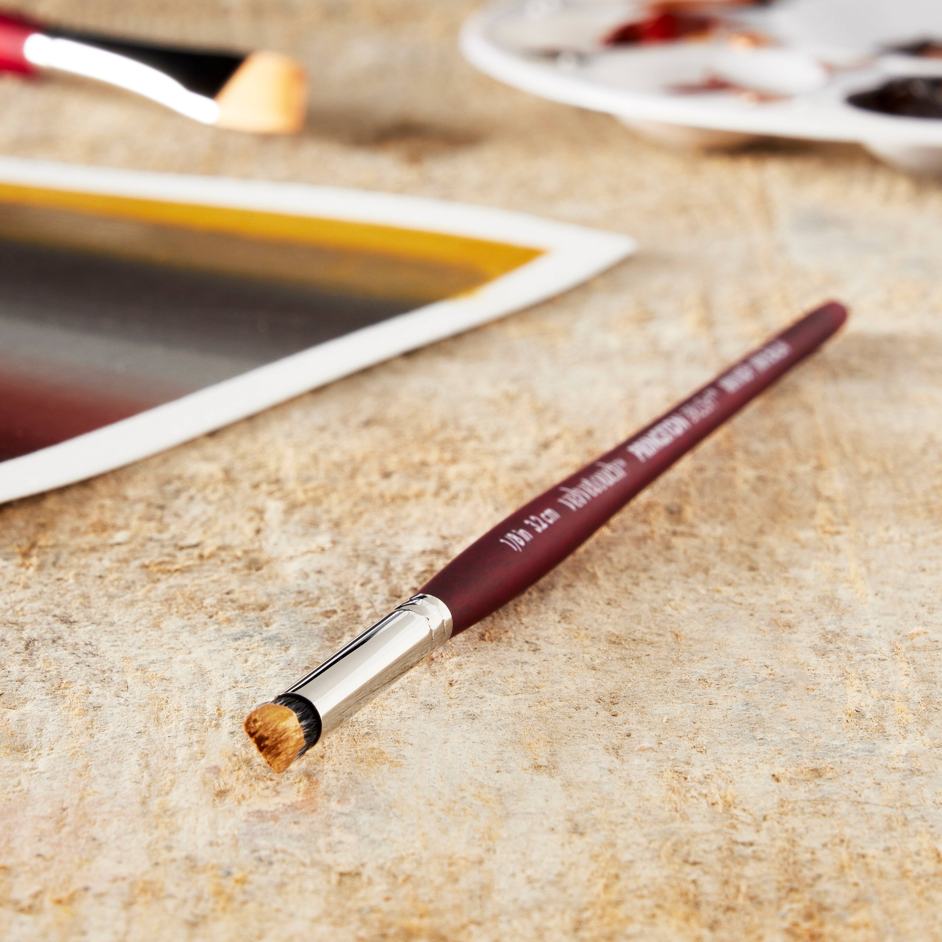 6 Pack: Princeton™ Velvetouch™ Series 3950 Mini Mop Brush, 1/8"