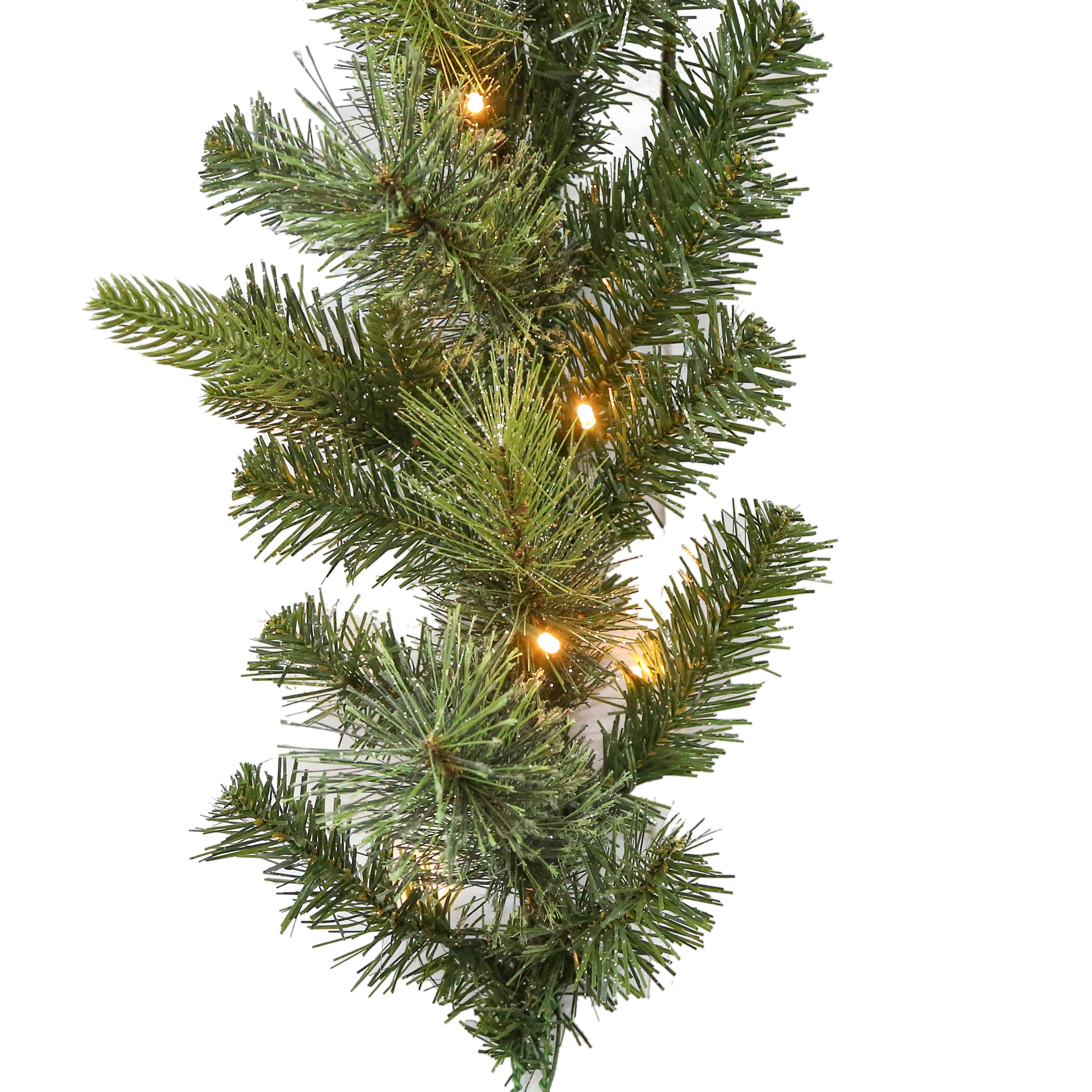 6ft. Pre-Lit Gilded Pine Garland by Ashland&#xAE;