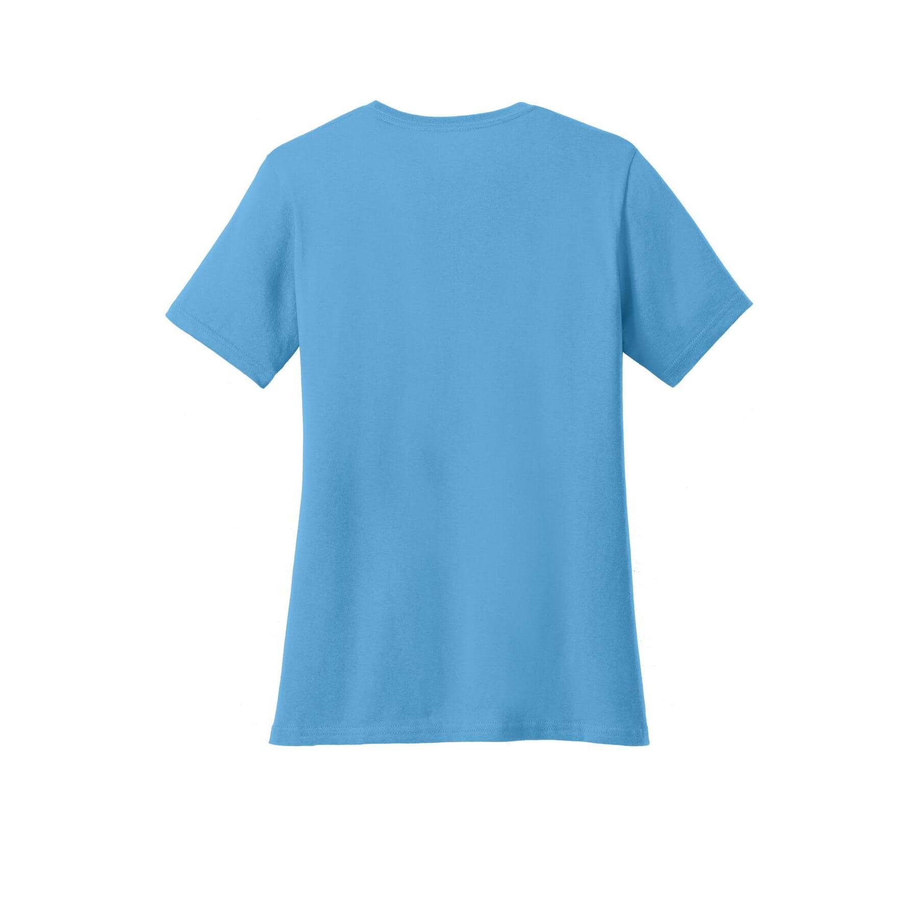 Port & Company® Brights Core Cotton V-Neck Ladies T-Shirt