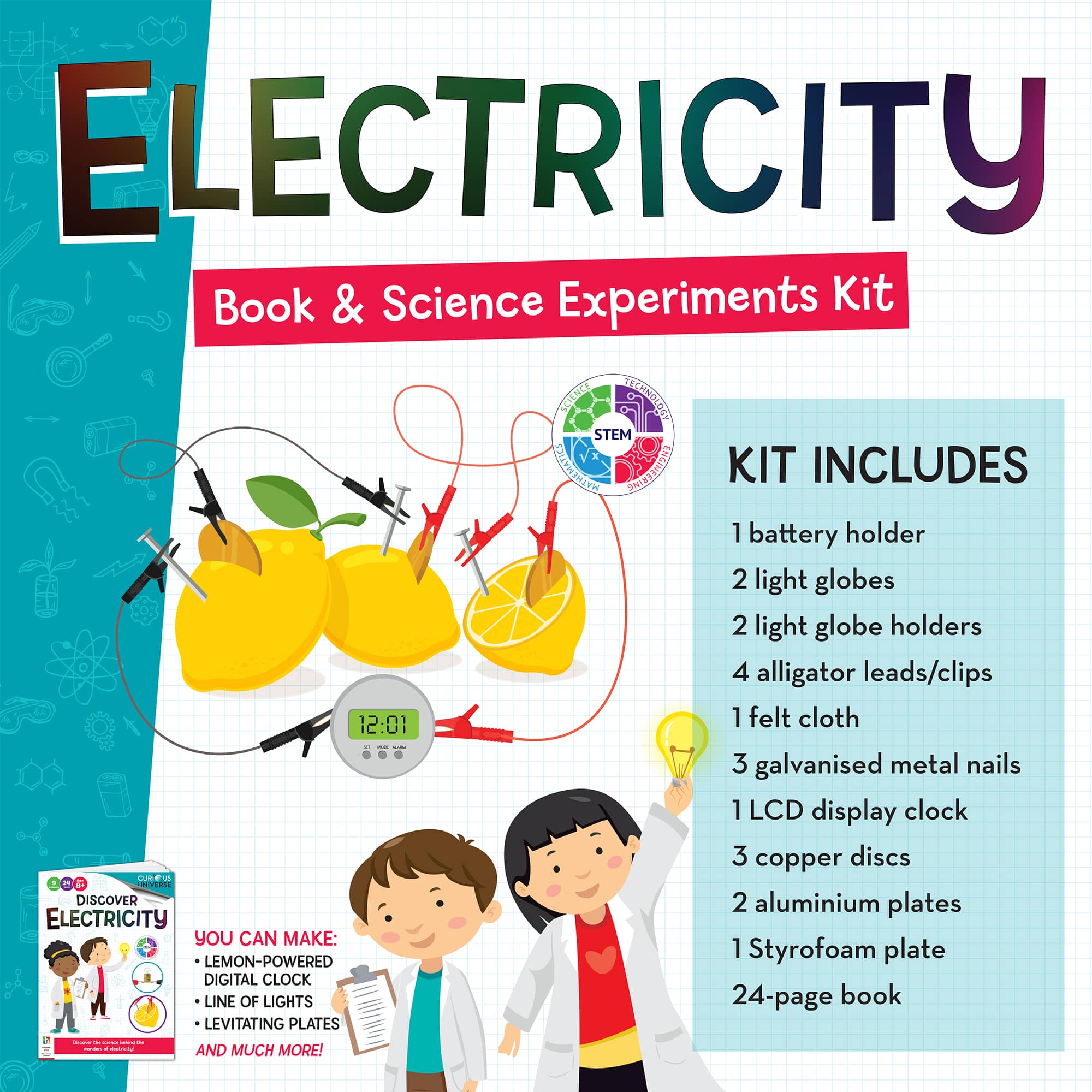 Hinkler Curious Universe™ Discover Electricity Science Kit