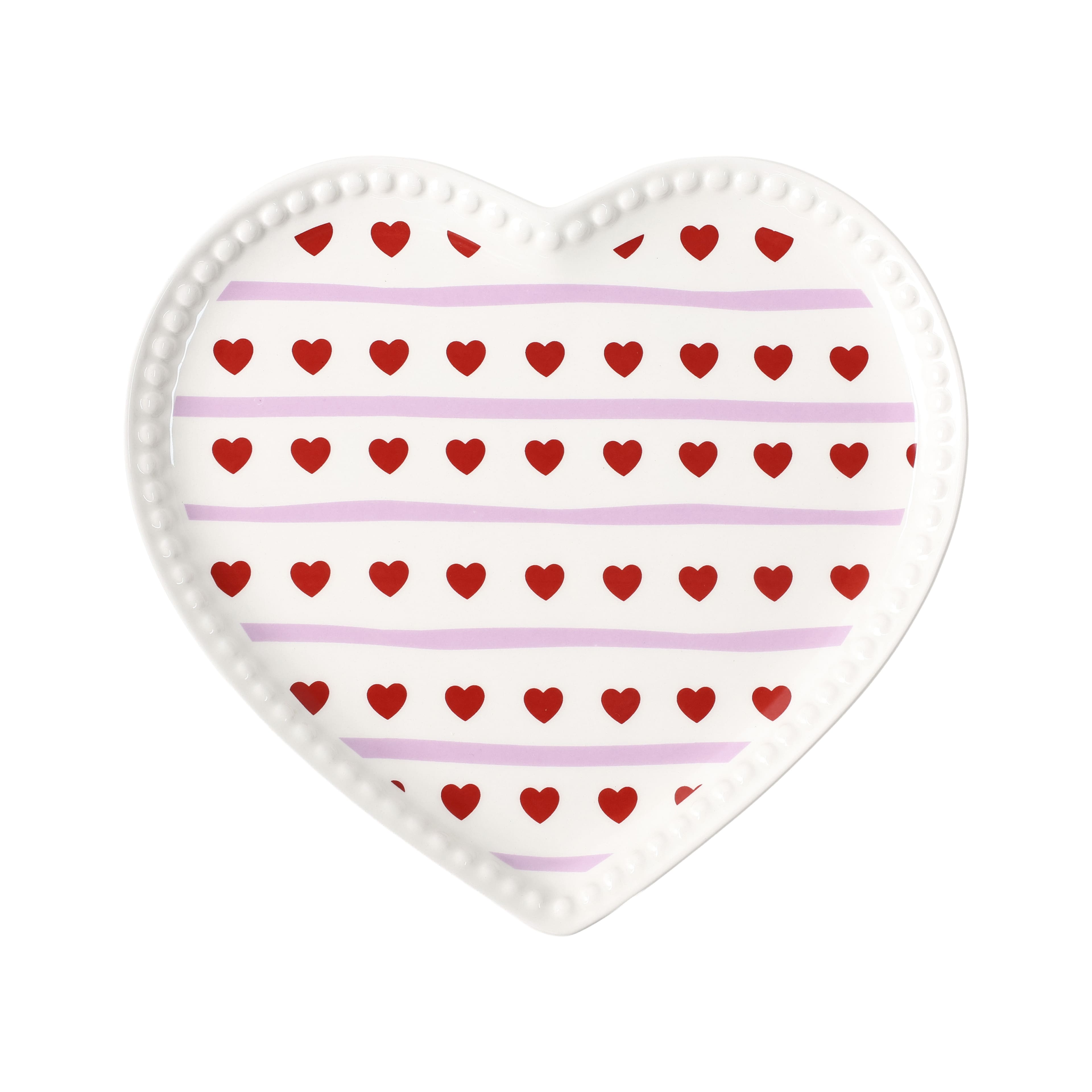 10" Heart Ceramic Plate by Celebrate It™