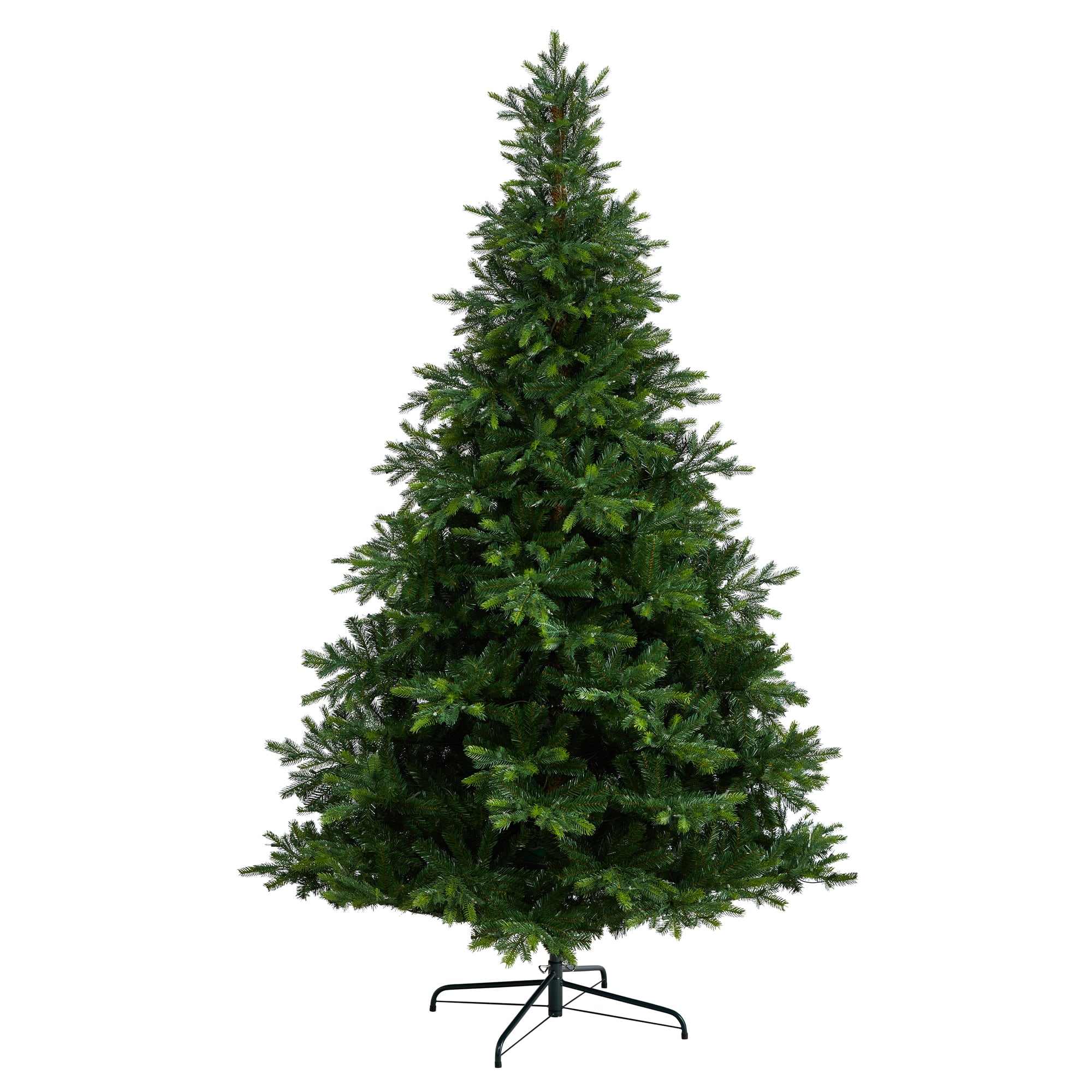 9ft. Pre-Lit North Carolina Spruce Artificial Christmas Tree, Clear LED Lights