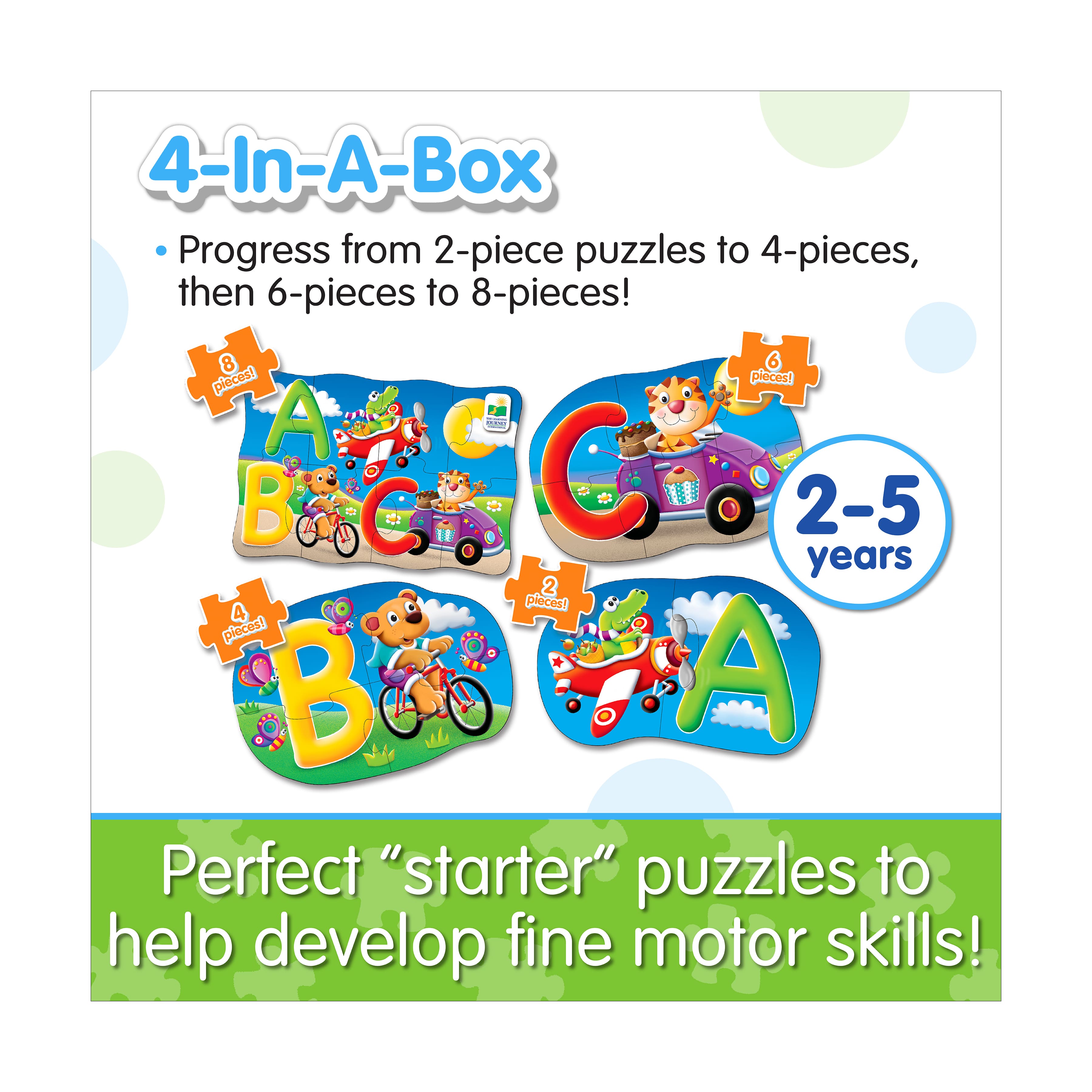 My First Puzzles - 4 In A Box - ABC: 20 Pcs