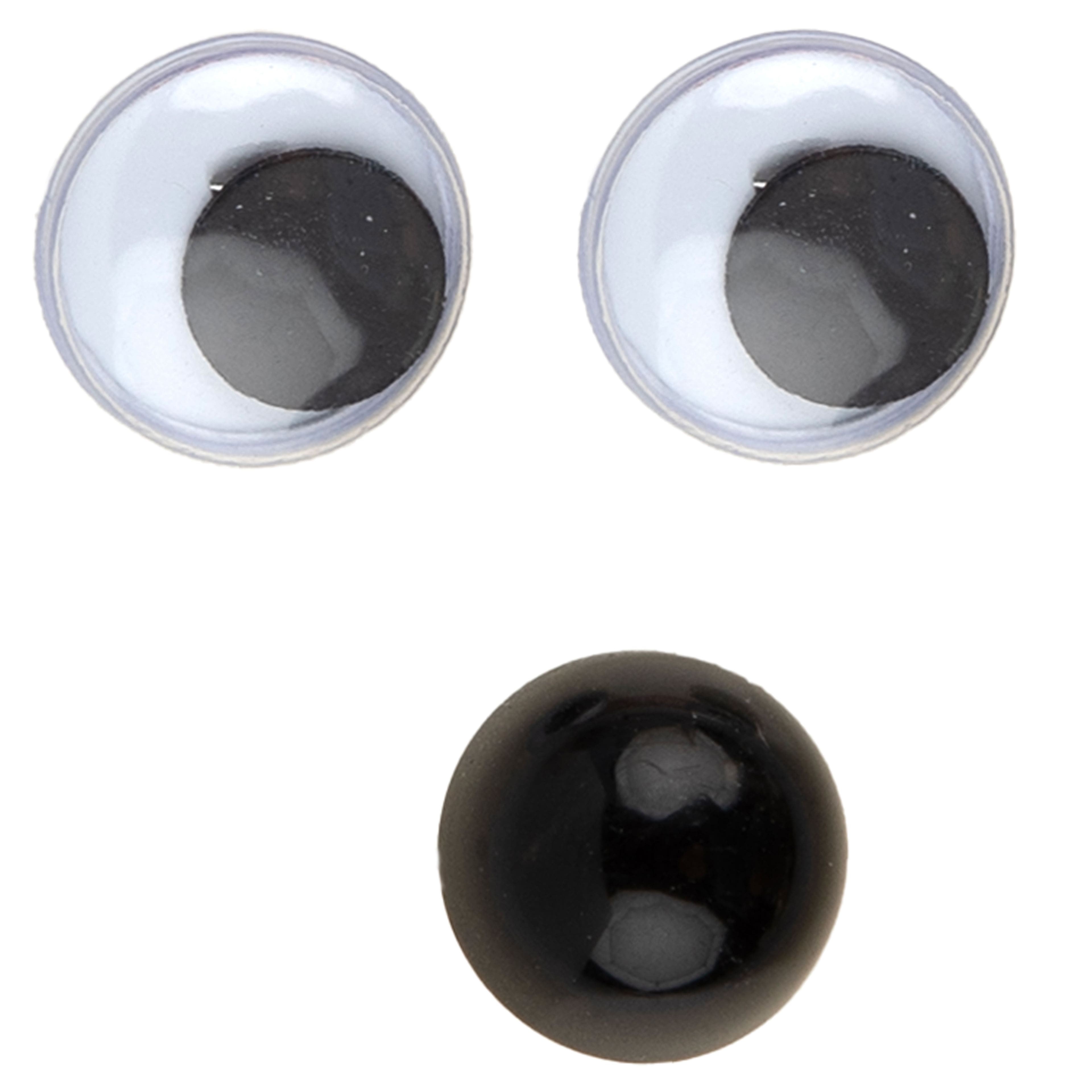 Flair Originals 1/2&#x22; Eyes &#x26; Nose Shank Buttons, 3ct.