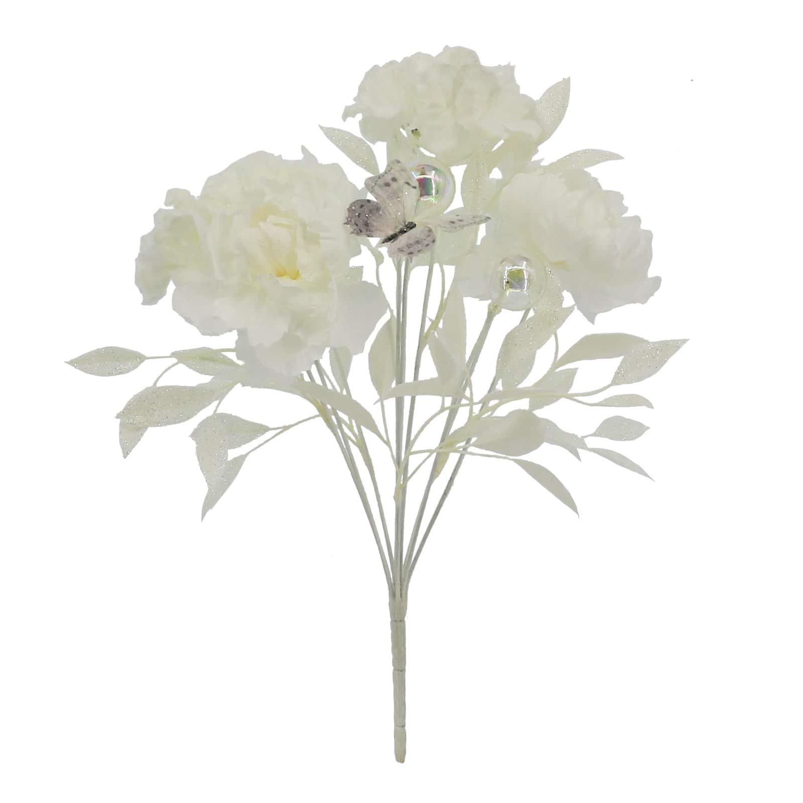 18&#x22; White Hydrangea Butterfly Bush by Ashland&#xAE;