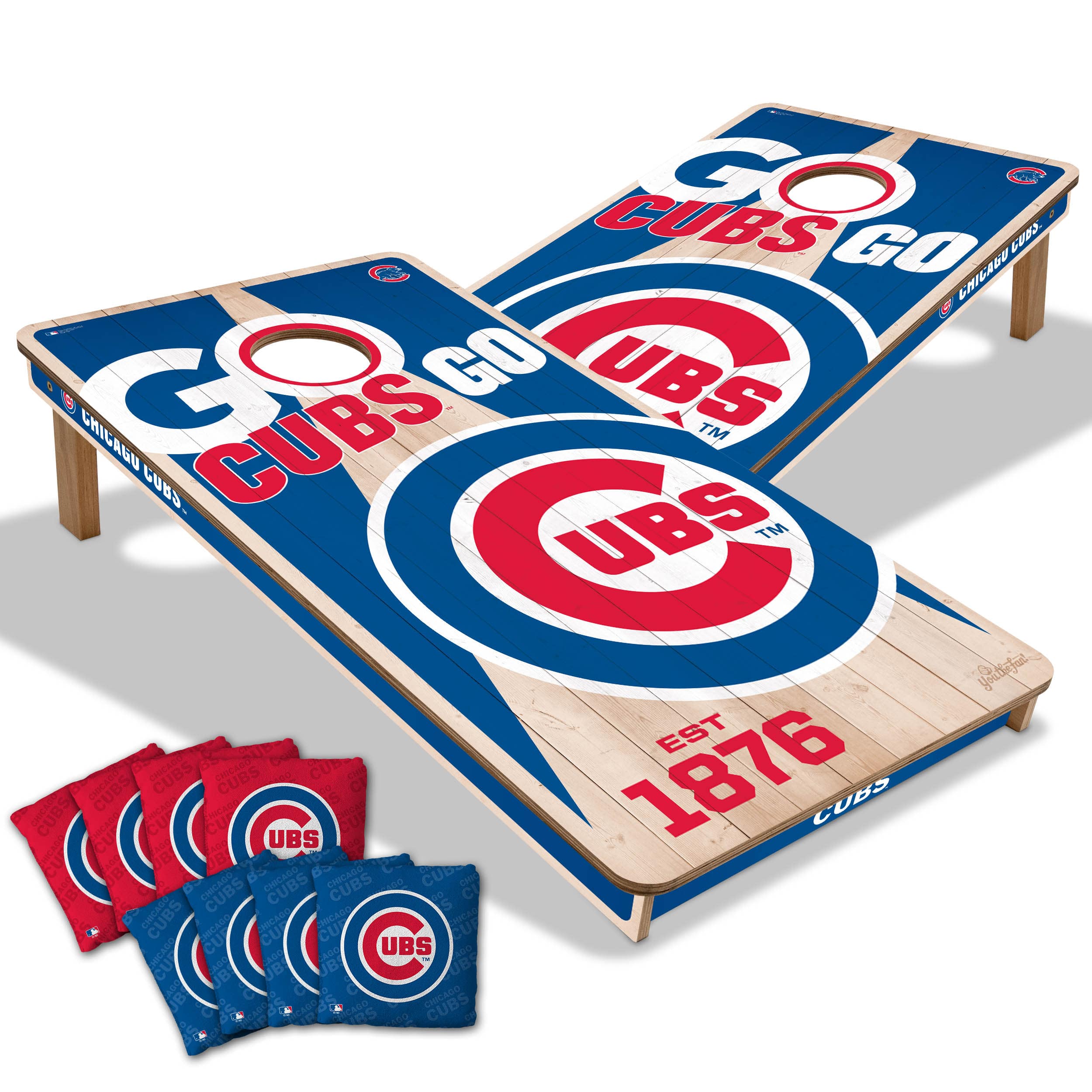 MLB 2Ft x 4Ft Cornhole Game By Youthefan in Chicago Cubs | 2ft x 4ft | Michaels&reg;
