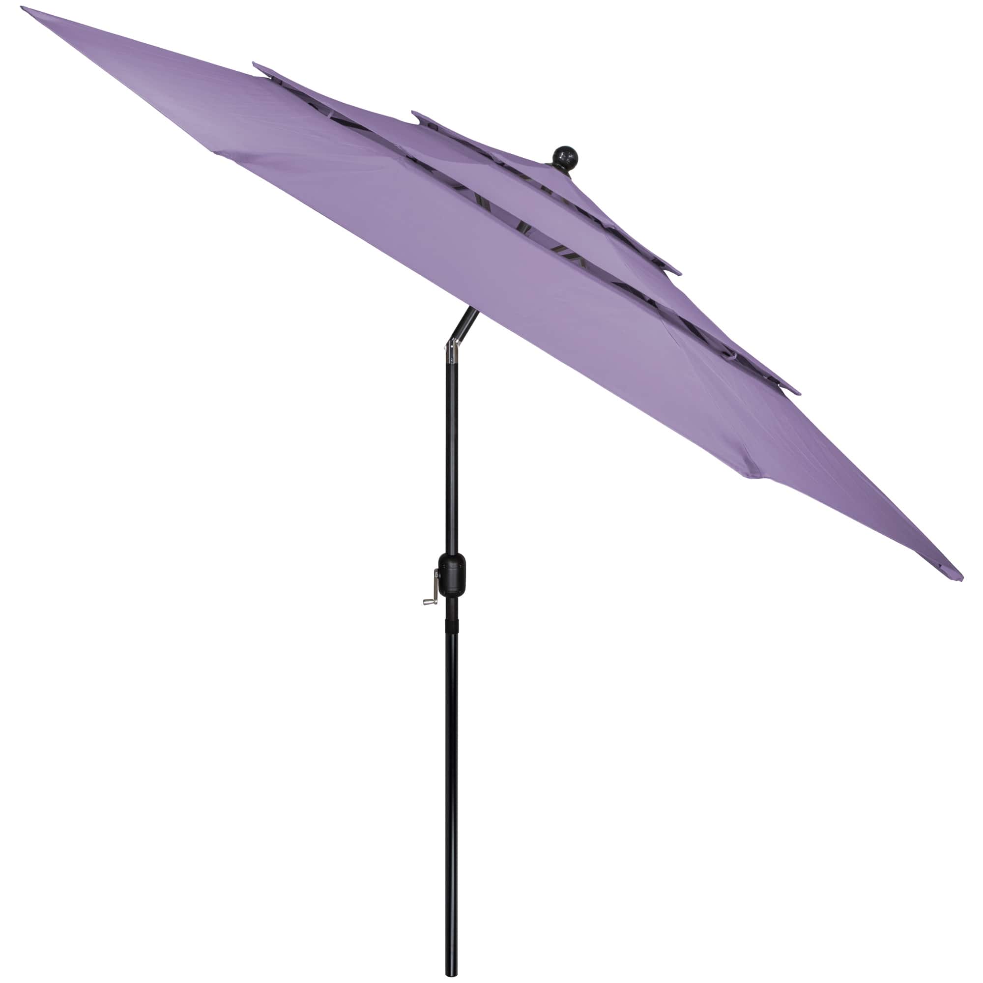 9.75ft. Outdoor Patio Market Umbrella with Hand Crank & Tilt