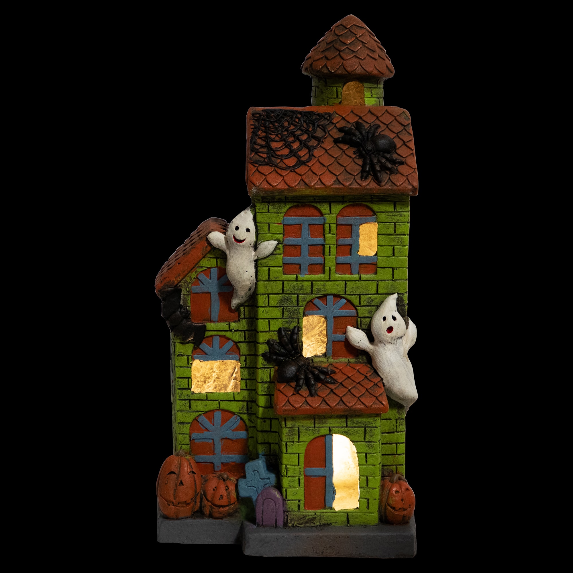 20&#x22; LED Ghostly Haunted House Halloween Decoration