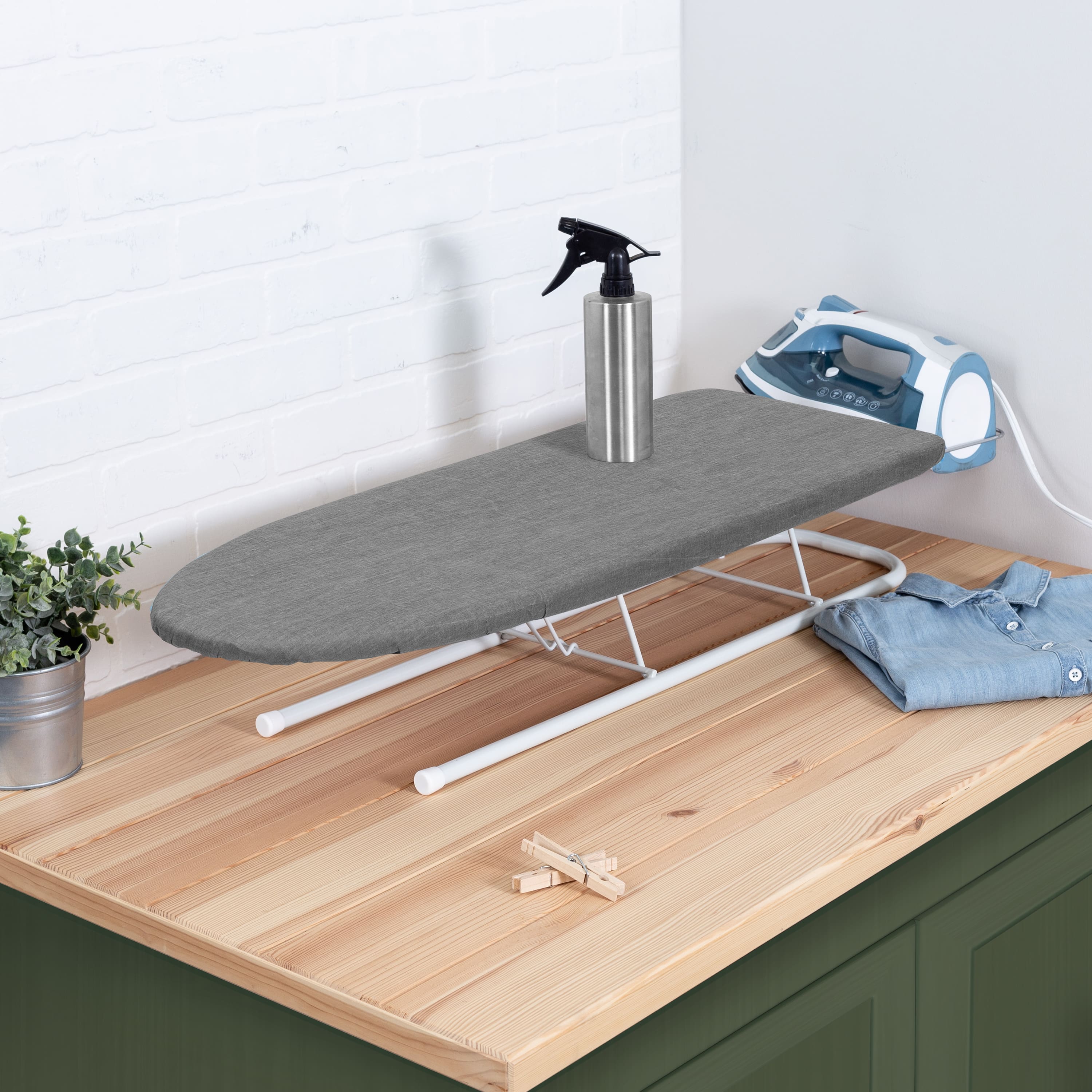 Honey Can Do Gray Tabletop Ironing Board