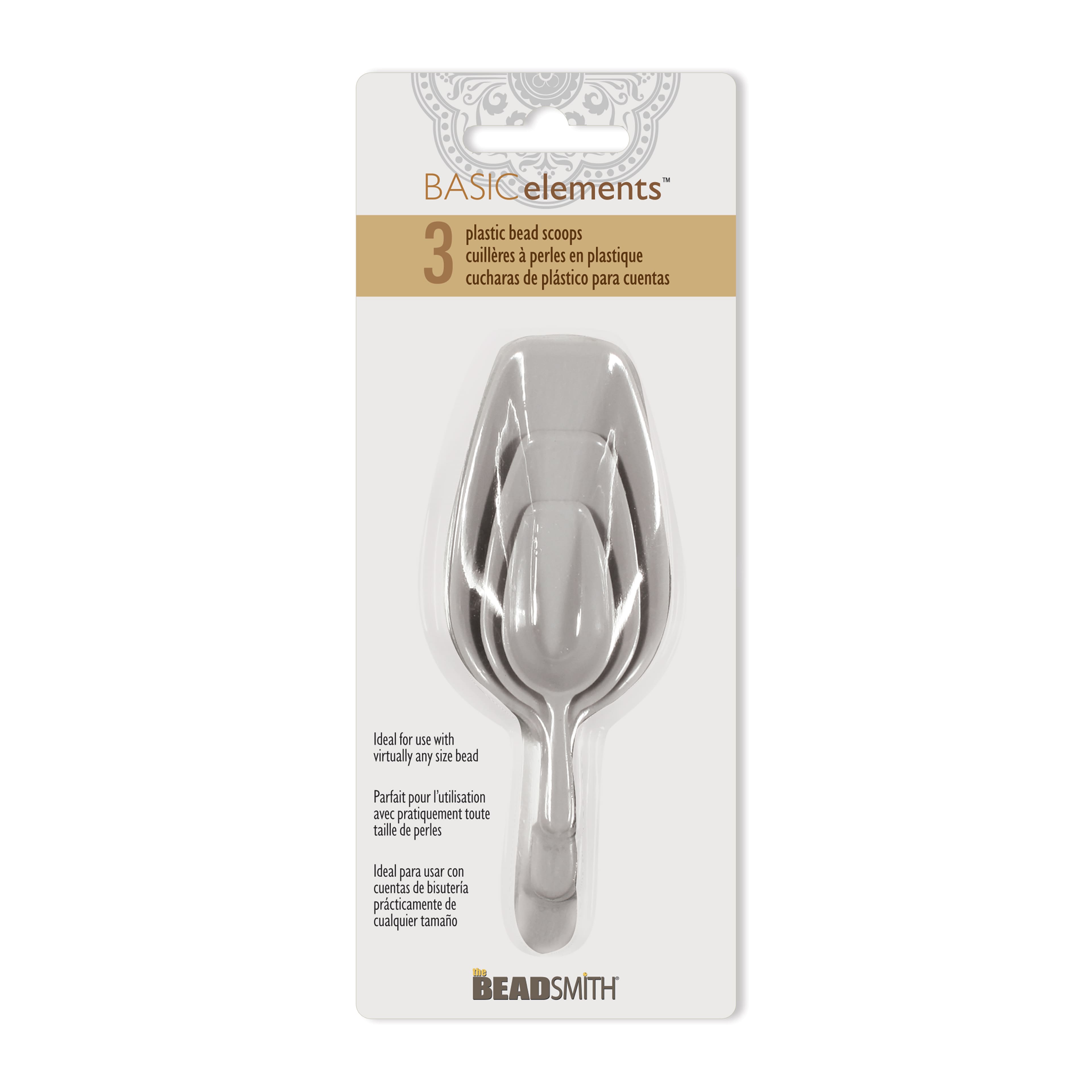 The Beadsmith&#xAE; Basic Elements&#x2122; Plastic Bead Scoop Set