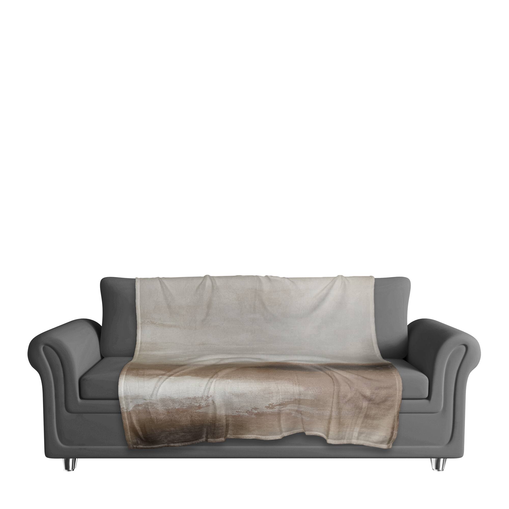 50" x 60" Soft Smooth Warm Abstract Coral Fleece Blanket