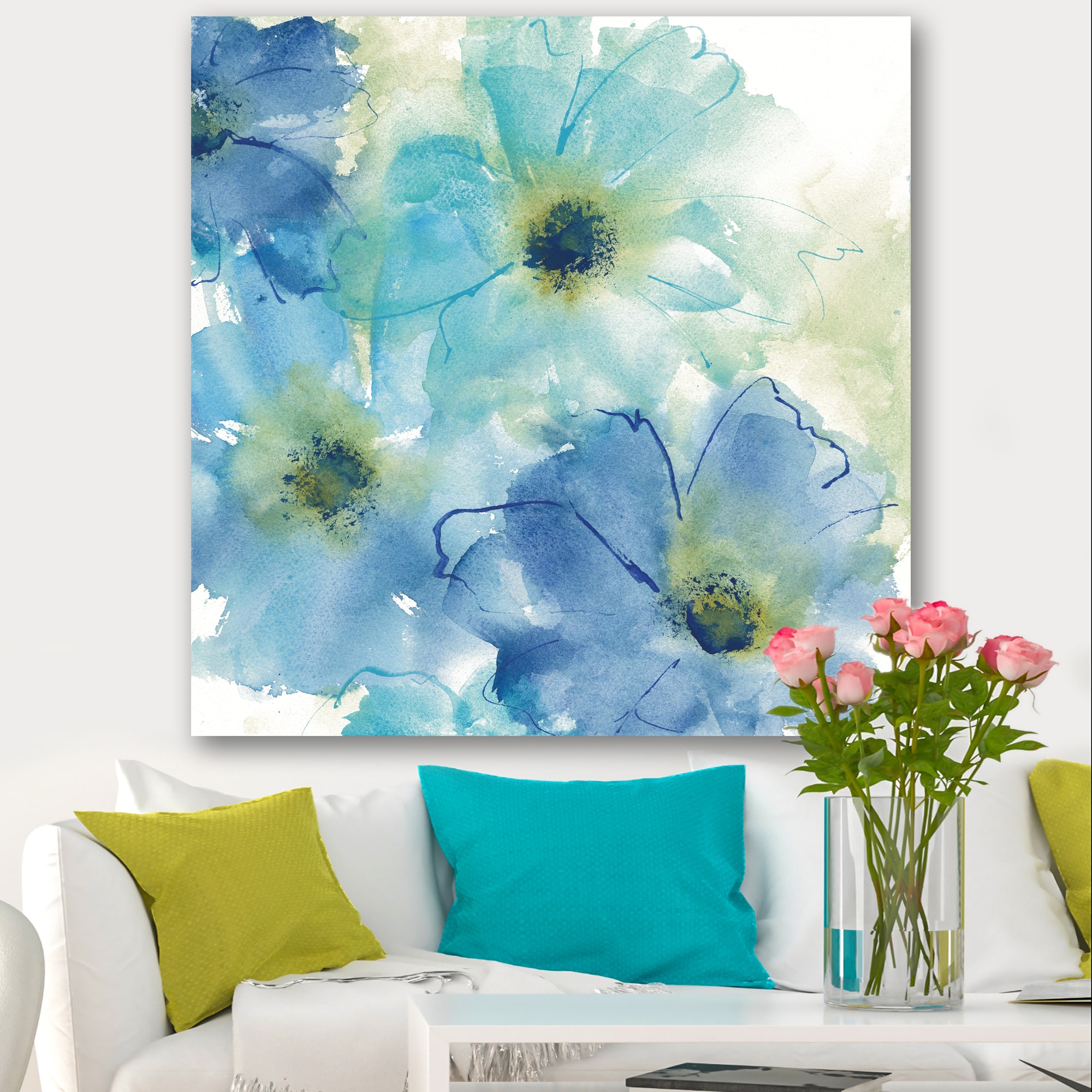 Designart - Seashell Cosmos II - Cabin & Lodge Canvas Artwork