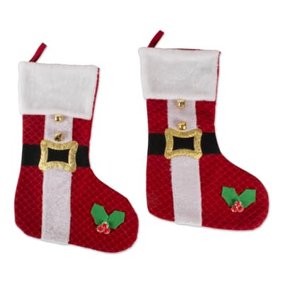 DII® Santa's Holiday Stocking Set | Michaels