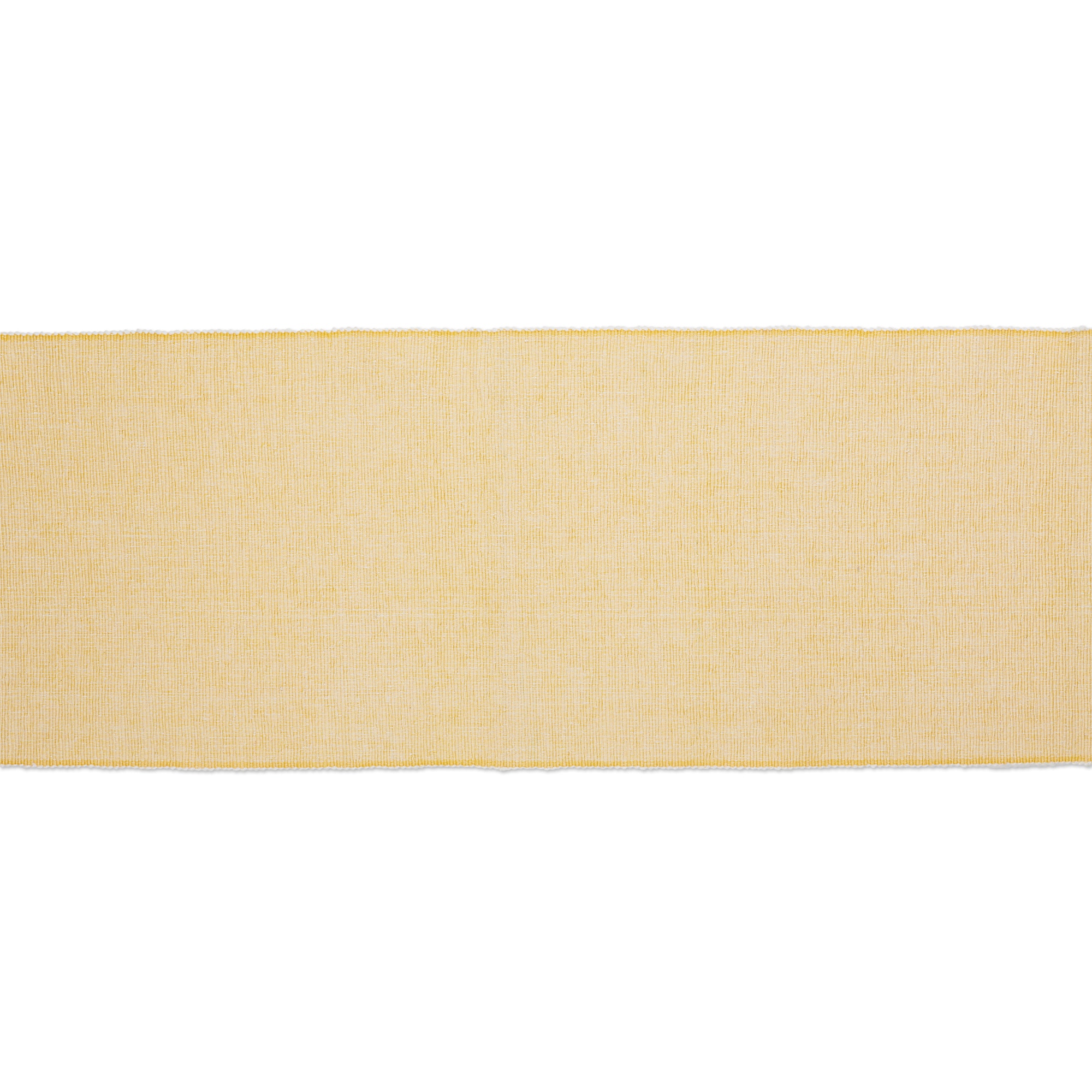 DII&#xAE; 72&#x22; Chambray Ribbed Cotton Table Runner