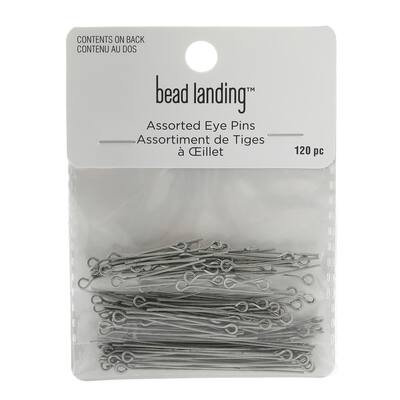 Bead Landing Pin with Clutch Back in Rhodium | Michaels