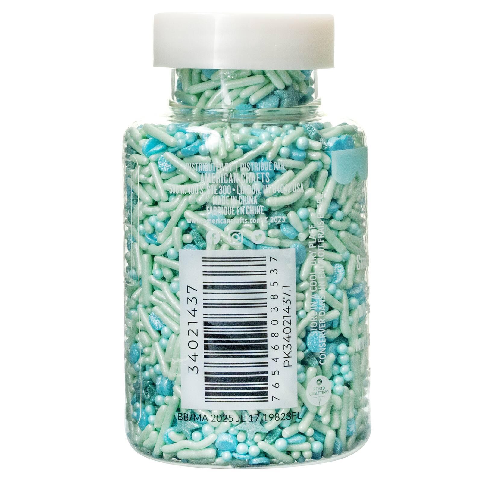 Sweet Tooth Fairy&#xAE; Mint Stars &#x26; Shapes Sprinkle Mix