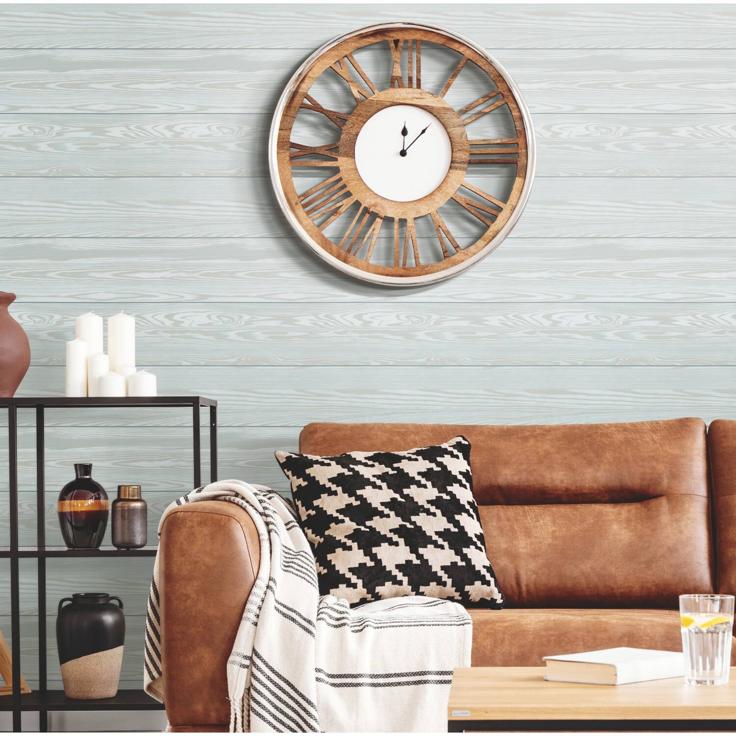 RoomMates Raised Shiplap Peel & Stick Wallpaper