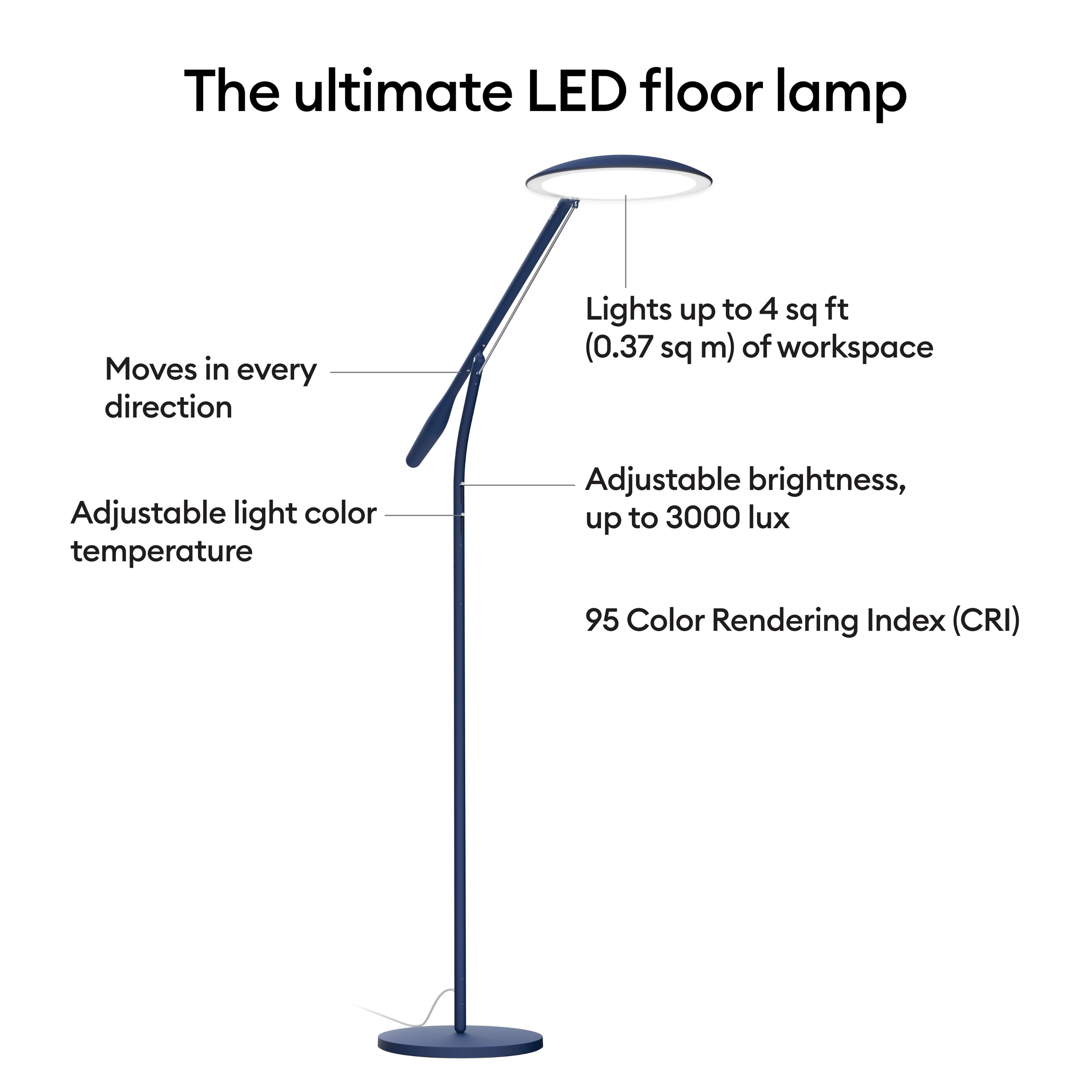 Cricut Bright&#x2122; 360 Ultimate LED Floor Lamp