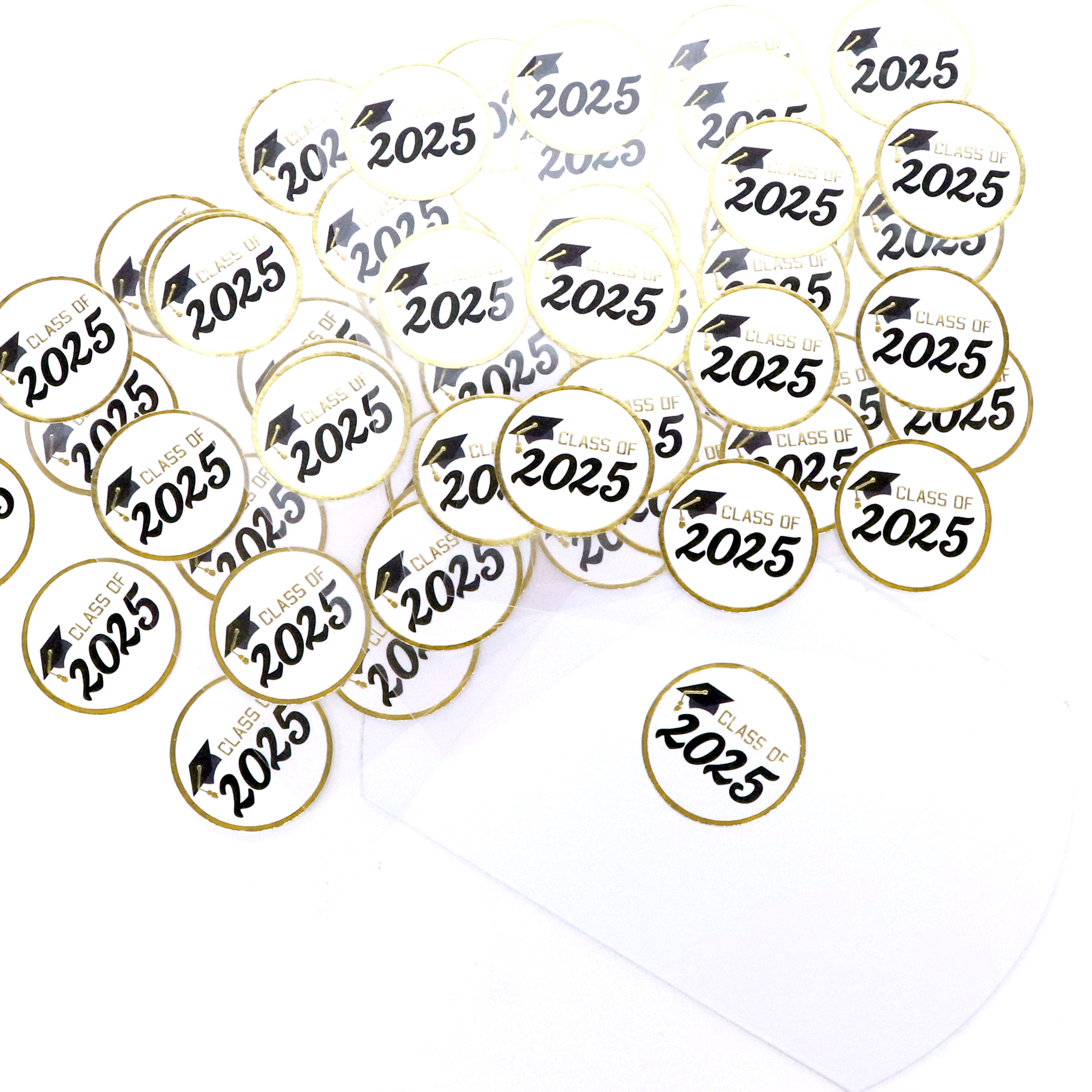 White Graduation Envelope Seals, 54ct. by Recollections&#x2122;