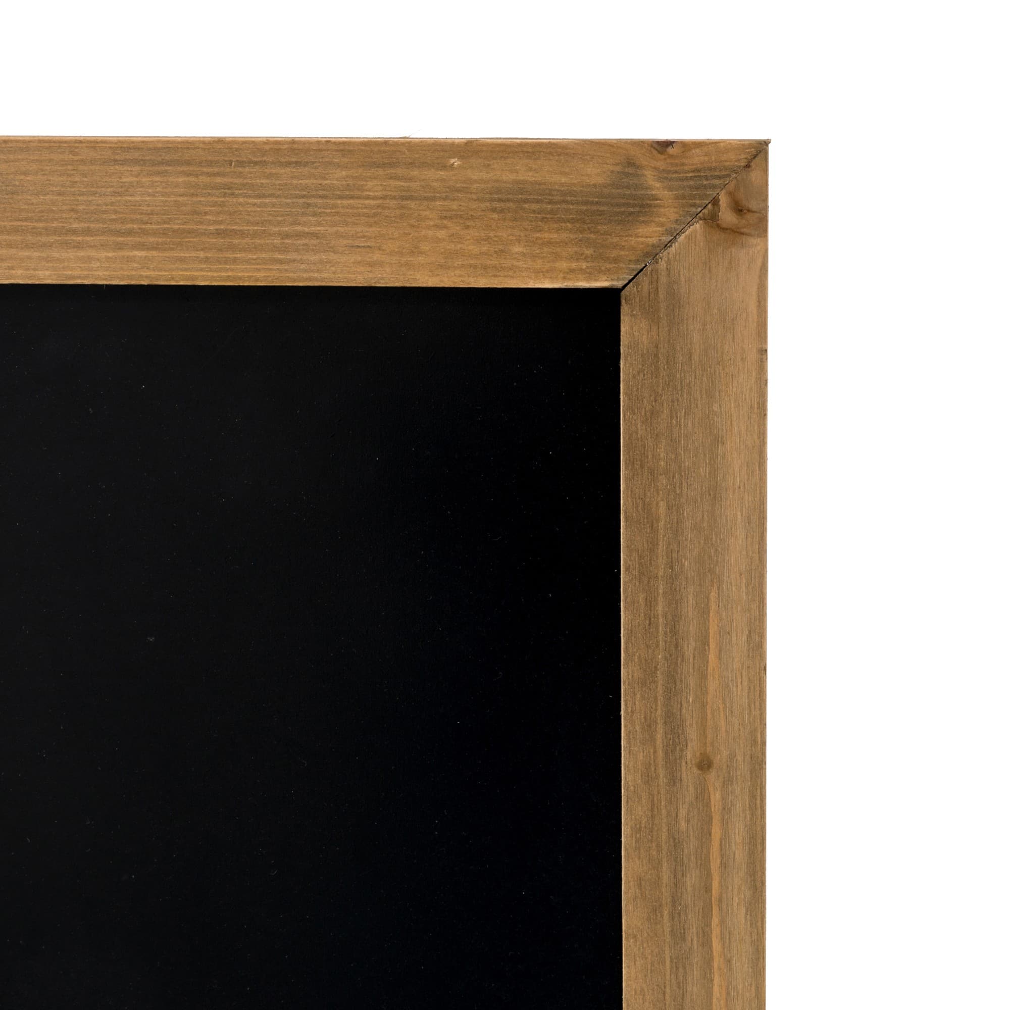 Glitzhome&#xAE; 30&#x22; Brown Wood Chalkboard