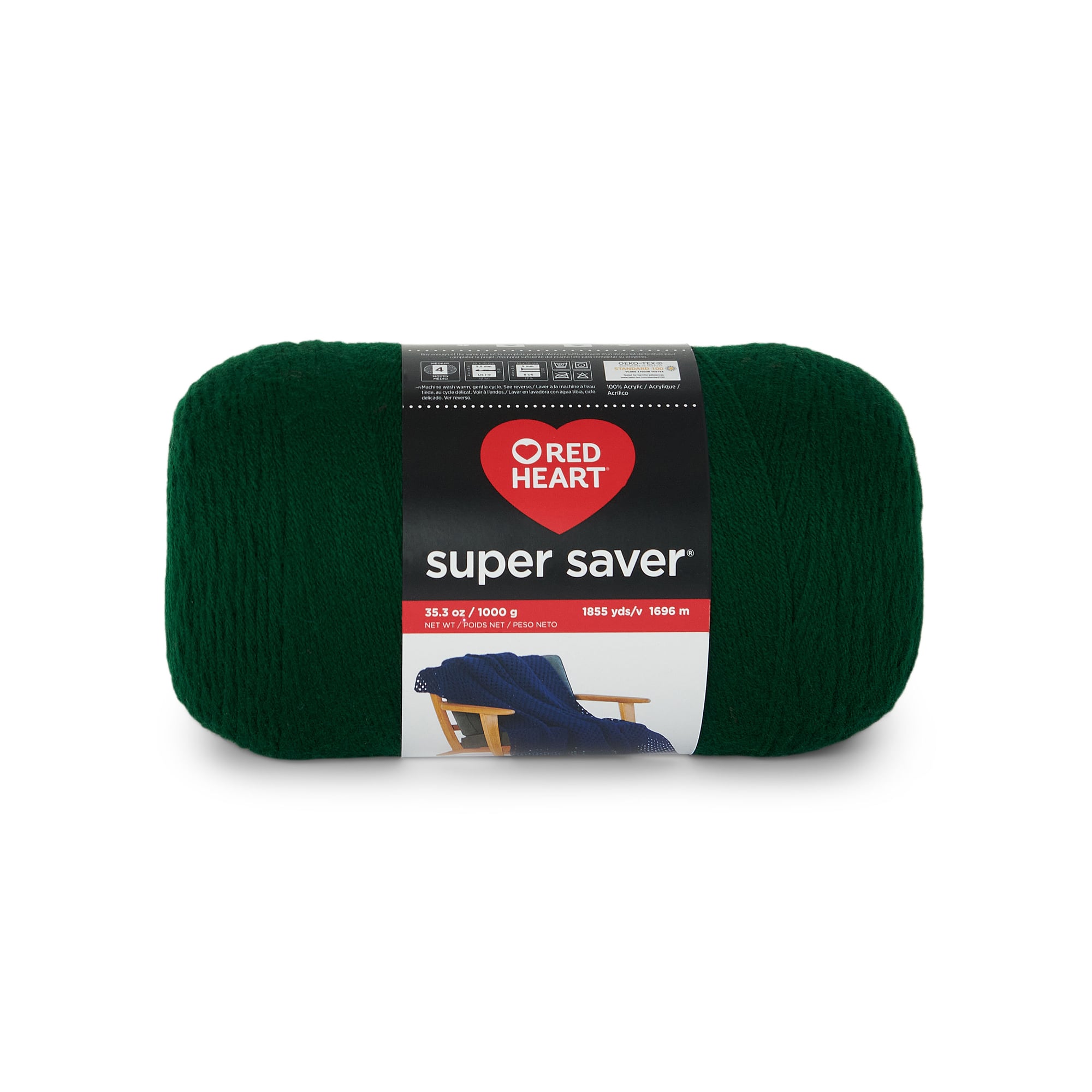 ★STENDS★ M4XL Heart Brush Graphic Round Knit Navy CN Products - NeedleHearts