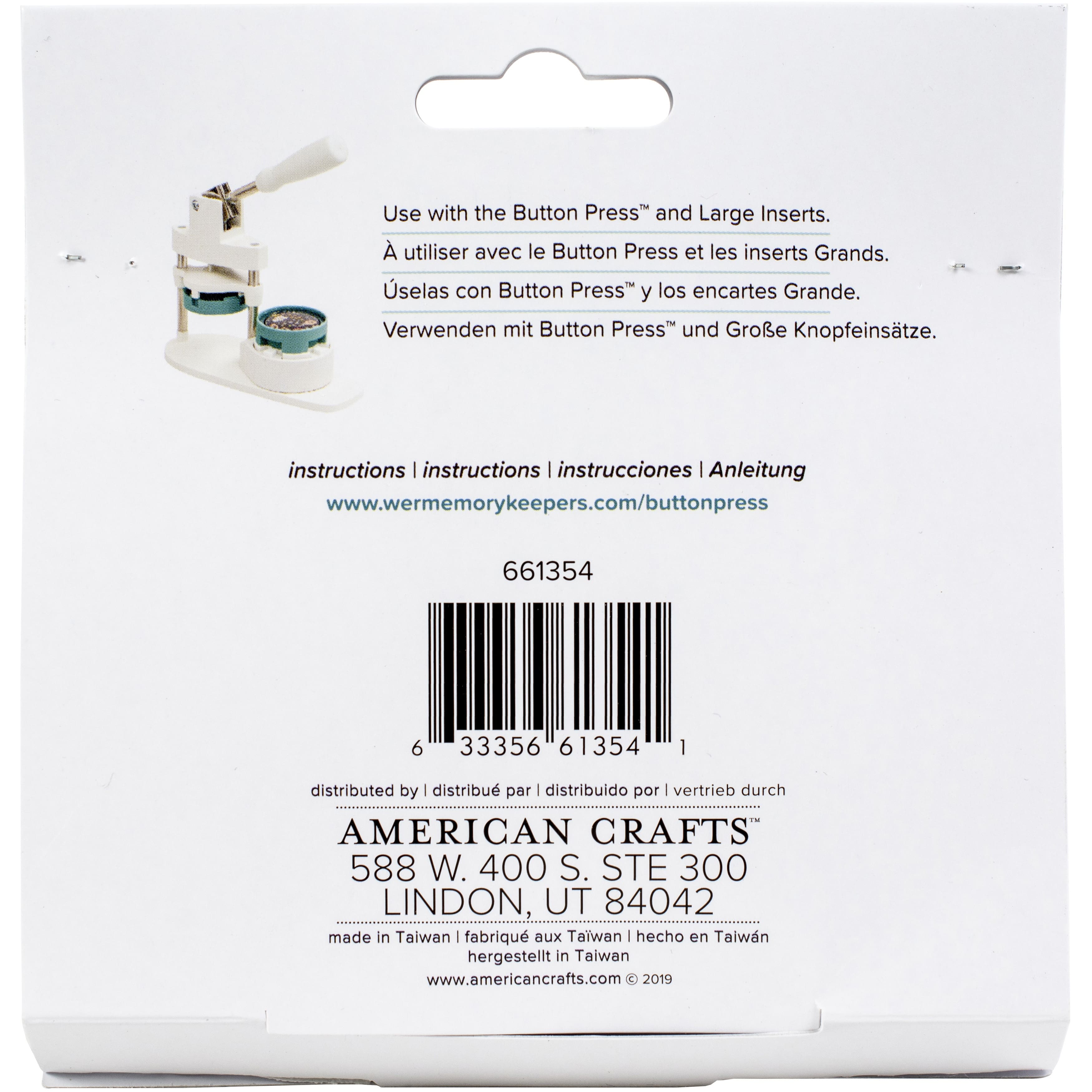 We R Memory Keepers® Button Press™ Rosette Kit, Makes 2