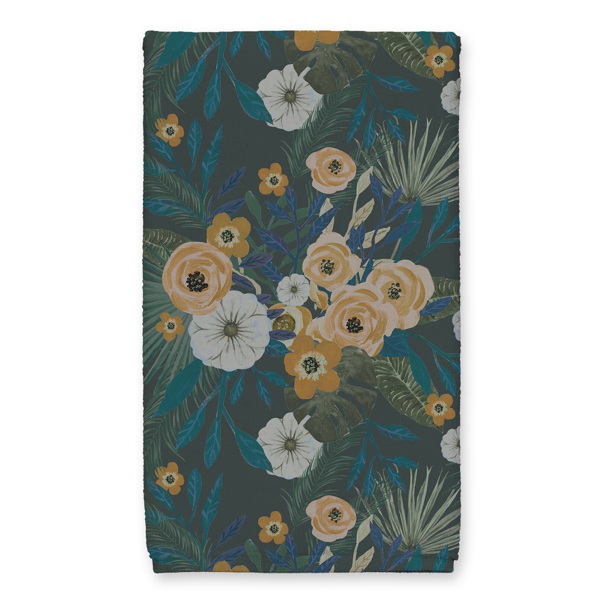 Feels Like Home Tropical Floral Tea Towel Set