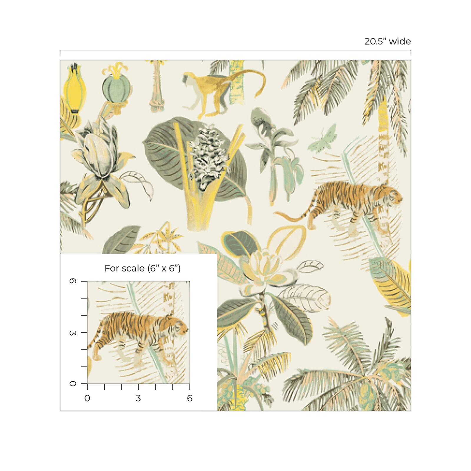 Tommy Bahama Heavenly Kingdom Peel & Stick Wallpaper