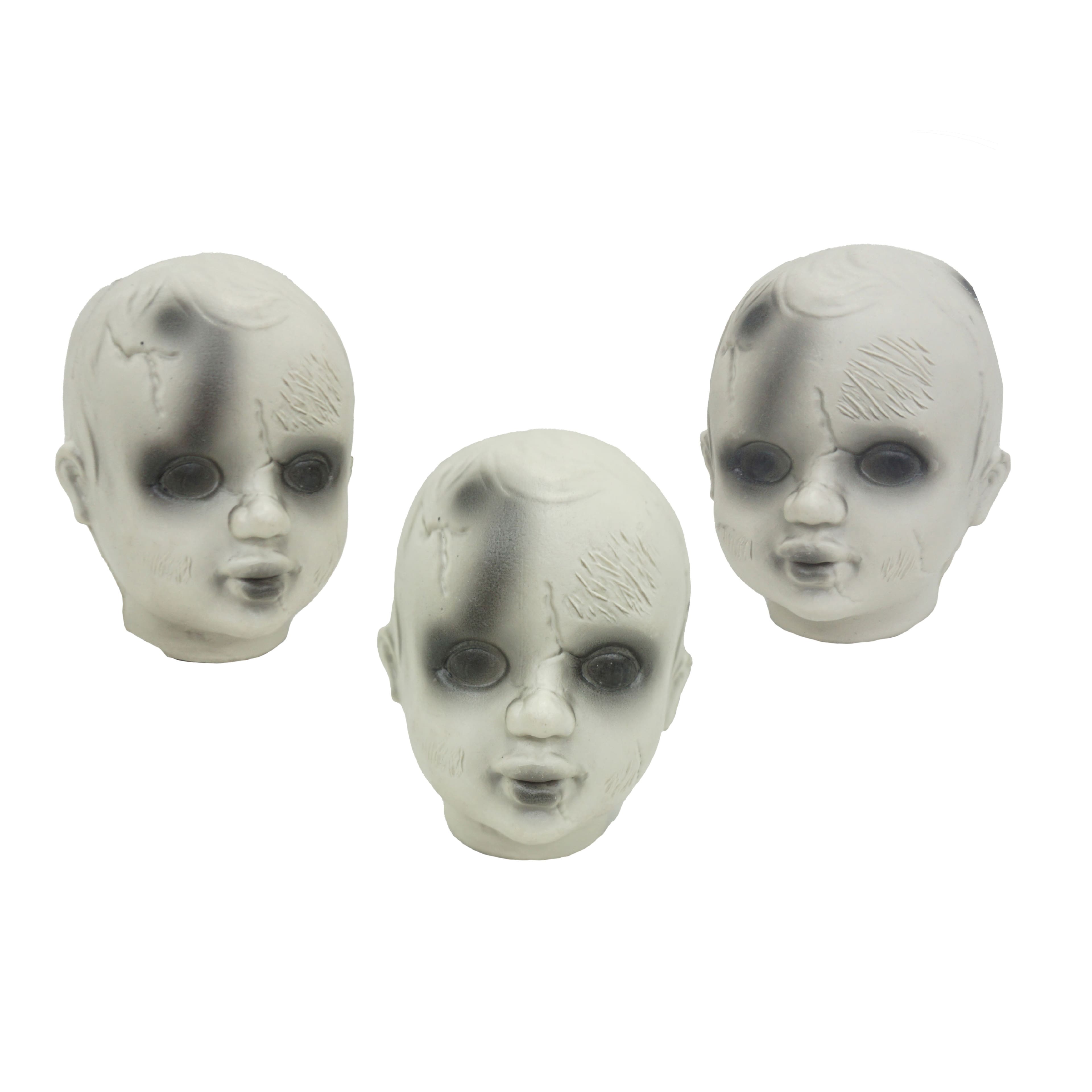 4&#x22; Doll Heads, 3ct. by Ashland&#xAE;