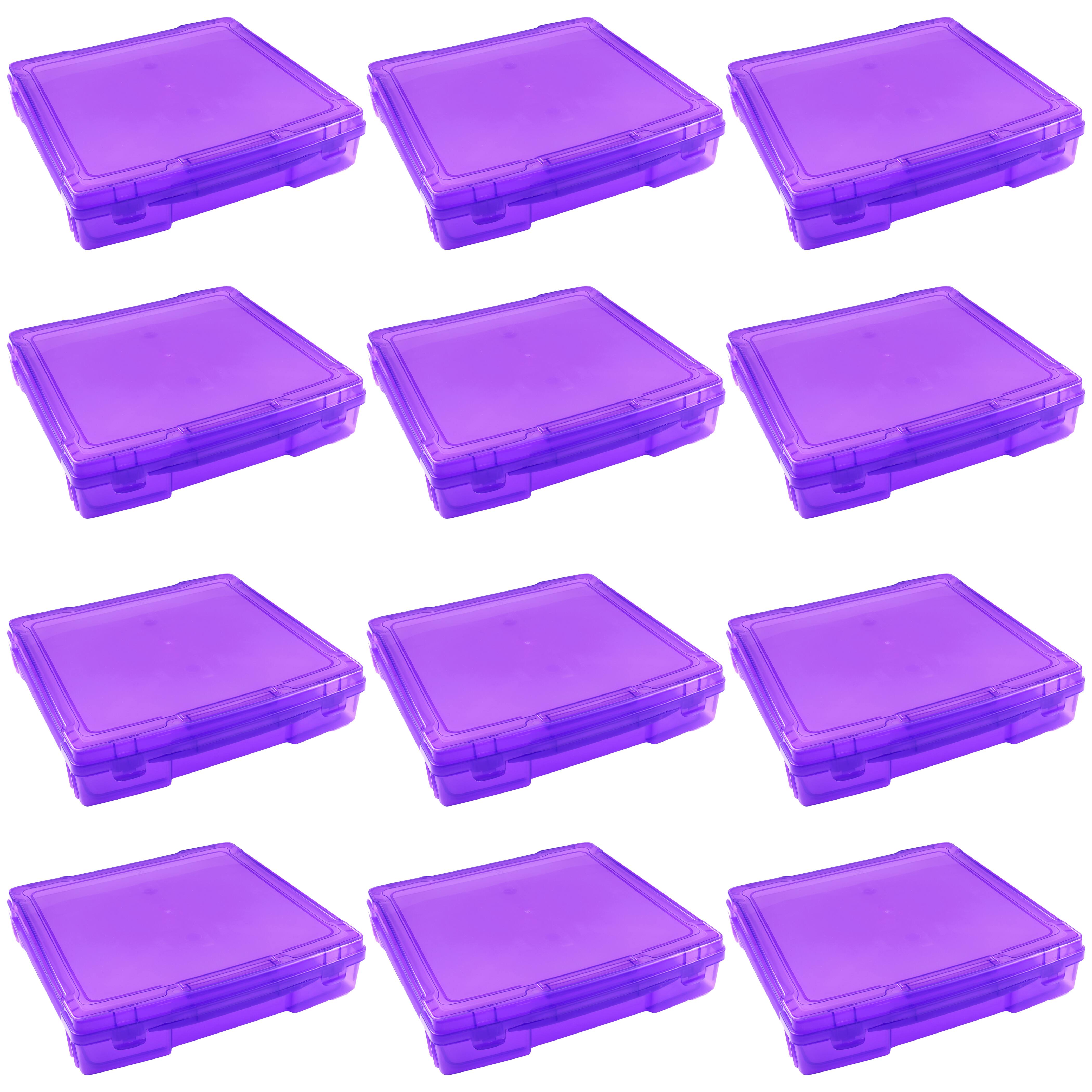 12 Pack: 12" x 12" Purple Scrapbook Paper Case by Simply Tidy®