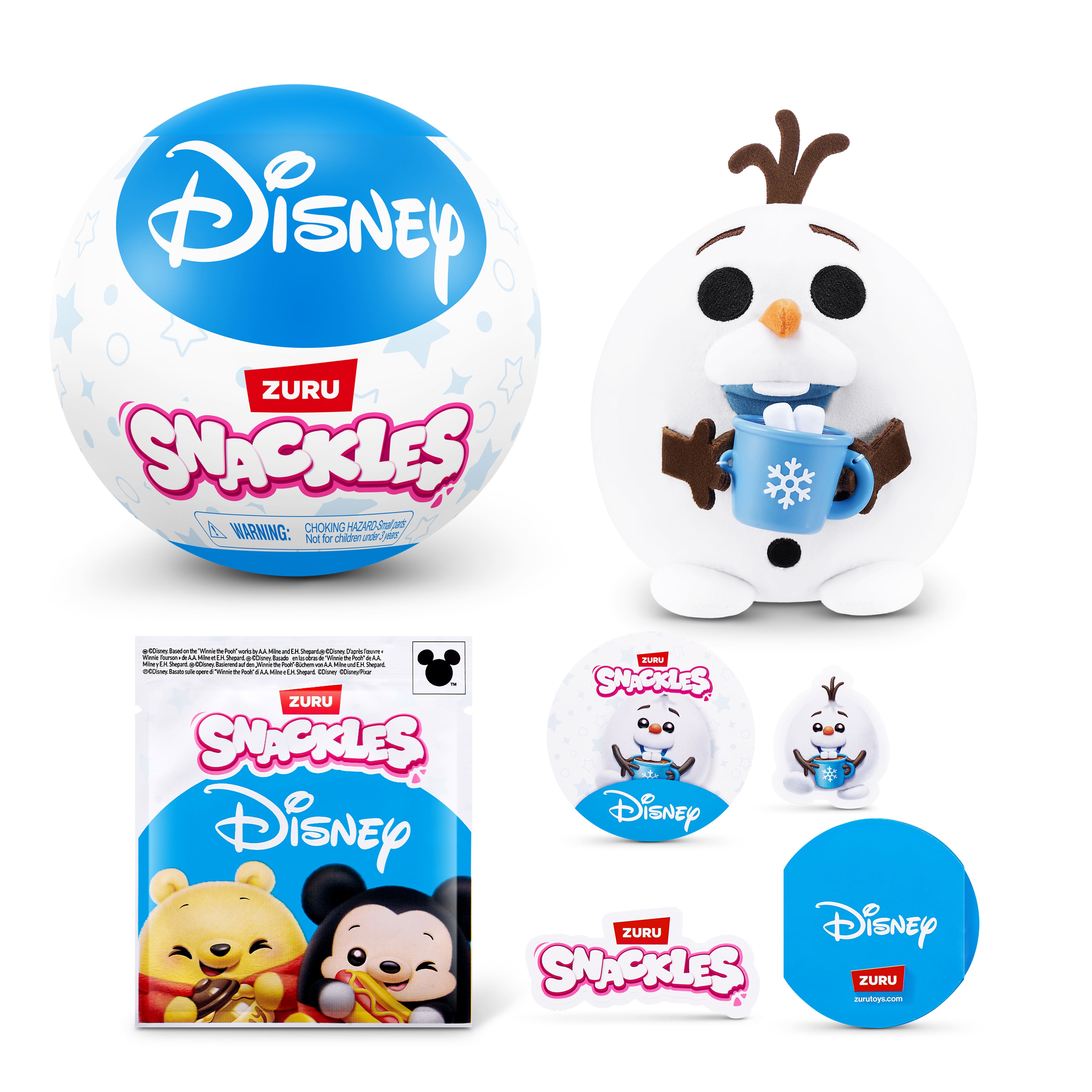 Snackles Disney&#xAE; 5&#x22; Plushie Blind Pack