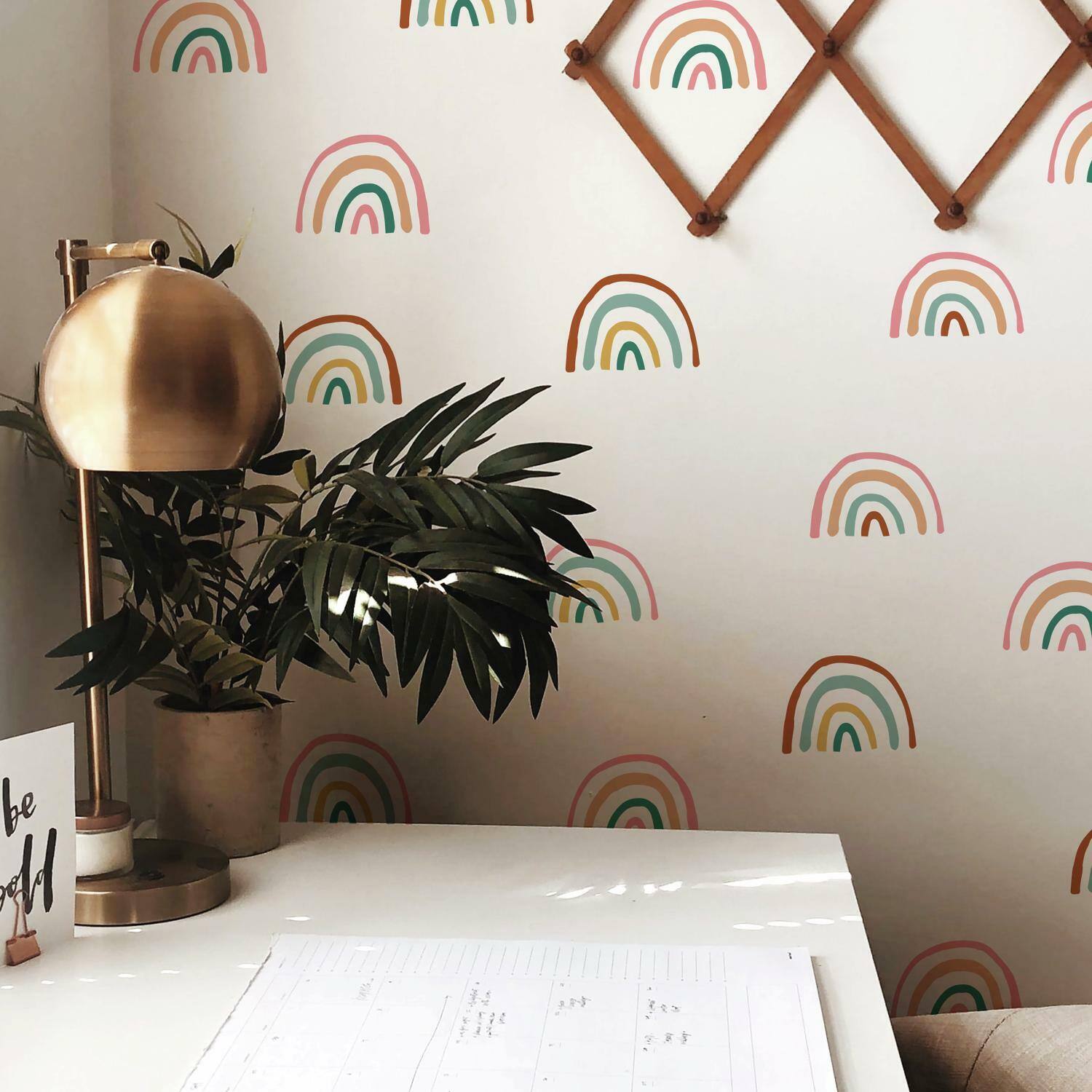 RoomMates Retro Rainbow Peel & Stick Wall Decals
