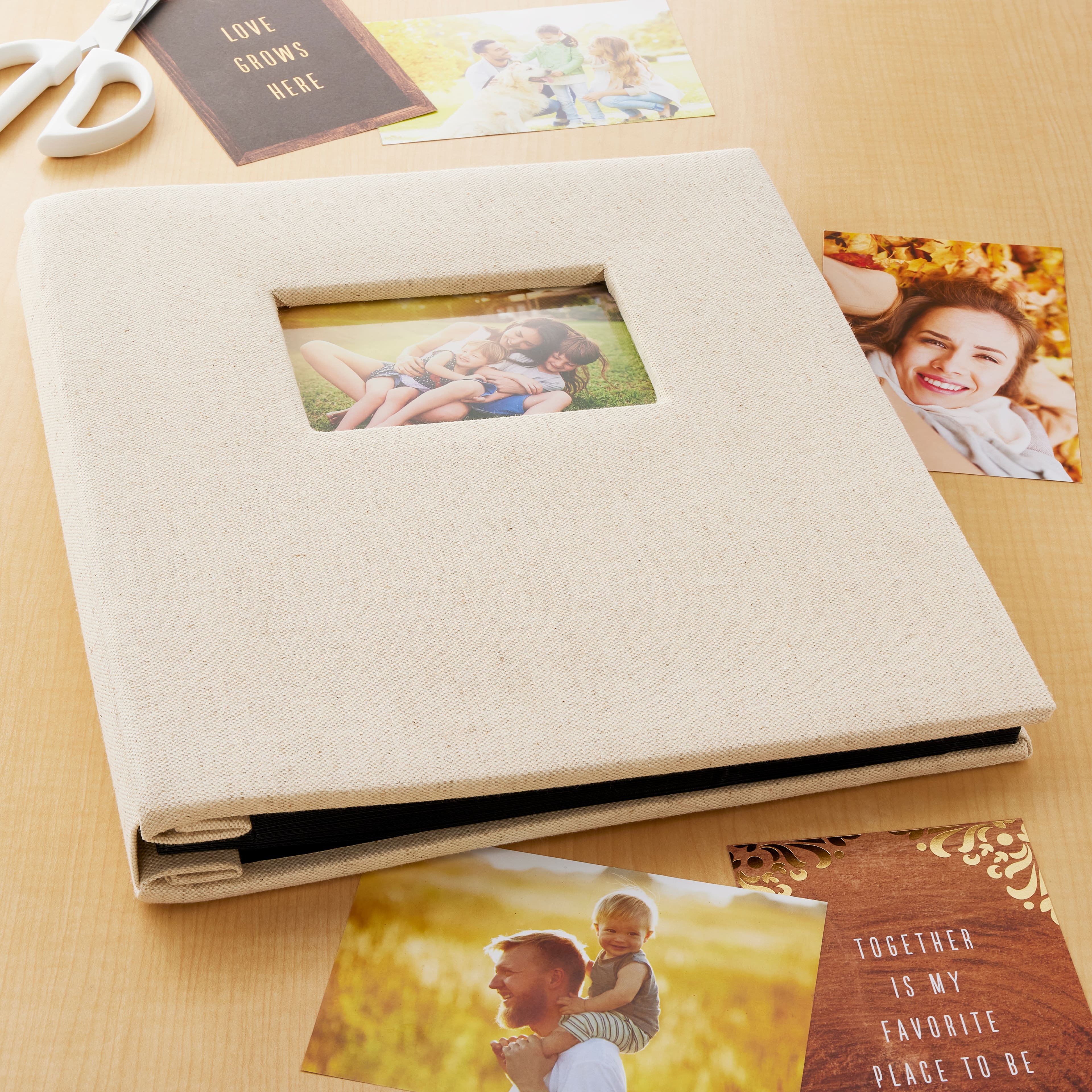 6 Pack: Oat 5-Up Photo Album by Recollections&#x2122;