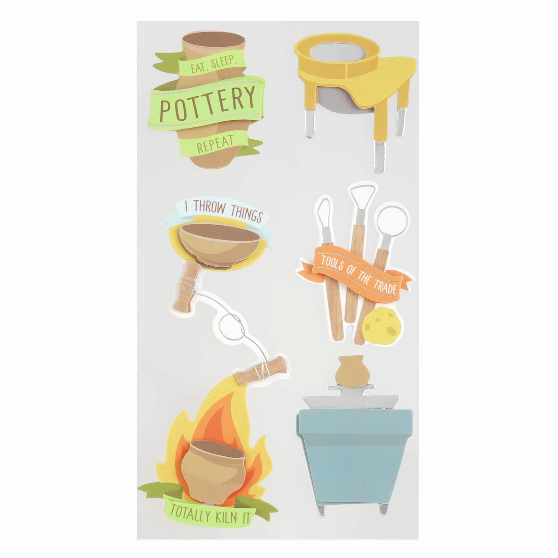 Pottery Stickers by Recollections&#x2122;
