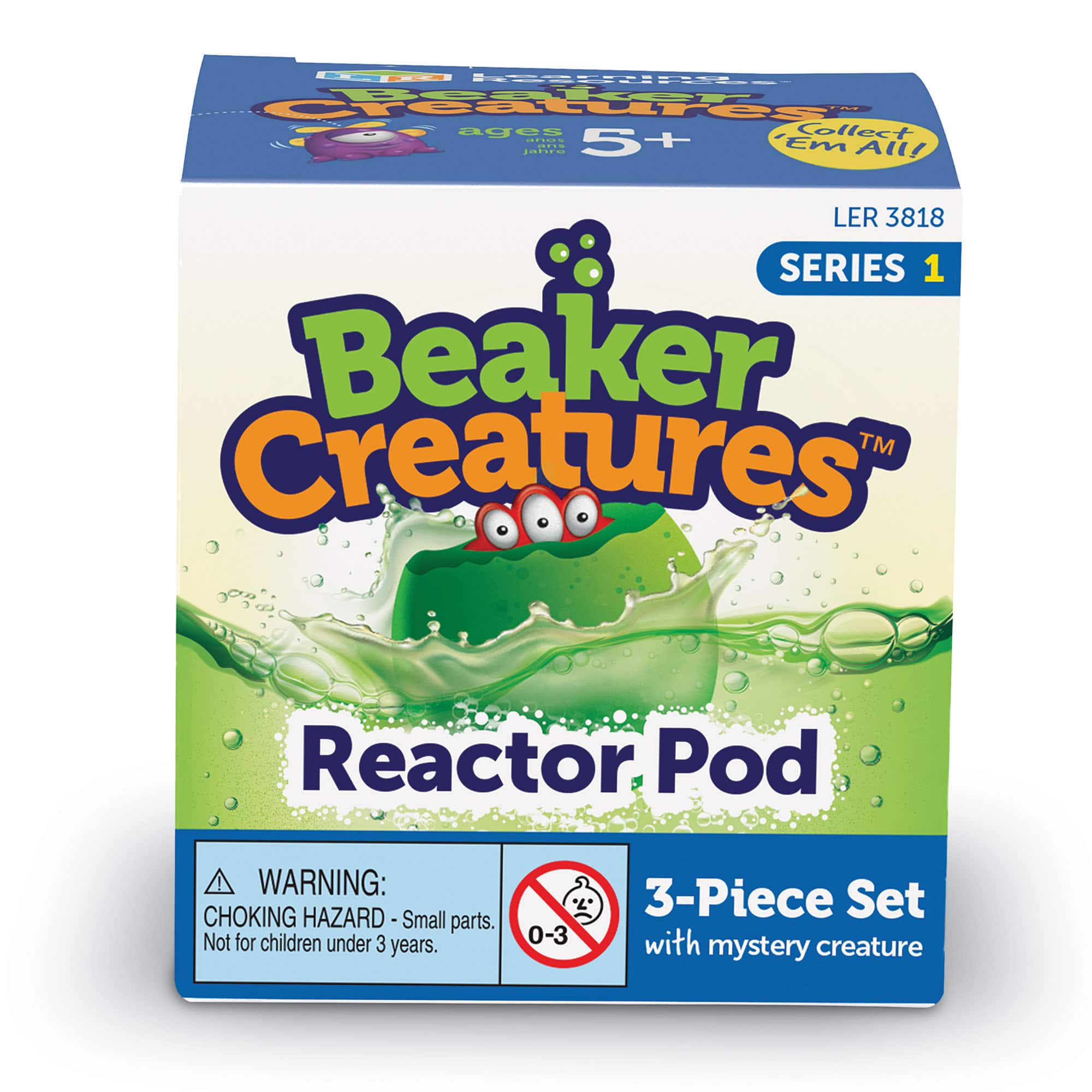 Learning Resources Beaker Creatures Reactor Pods Blind Packs, 24ct.