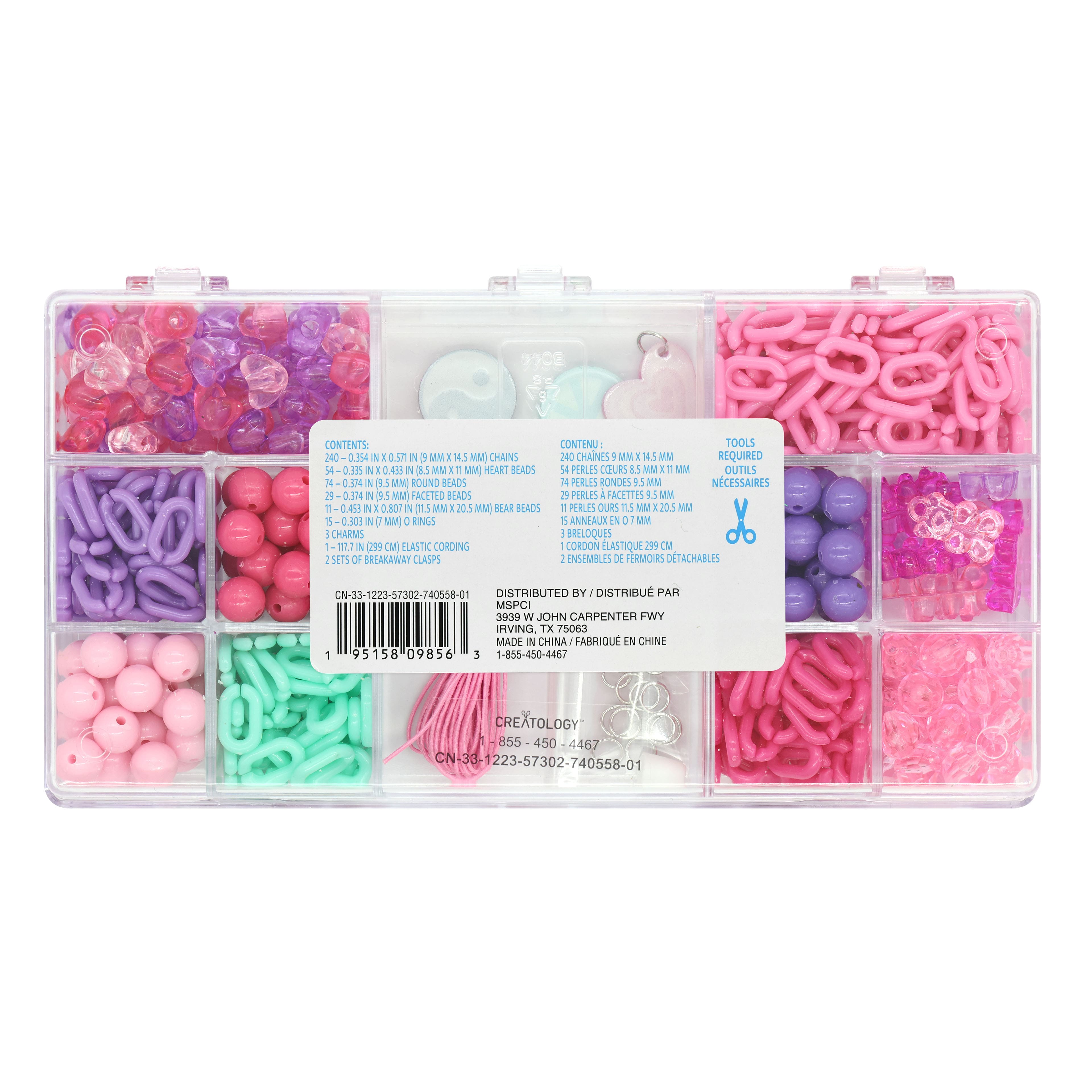 12 Pack: Pop Charm Bead Kit by Creatology™